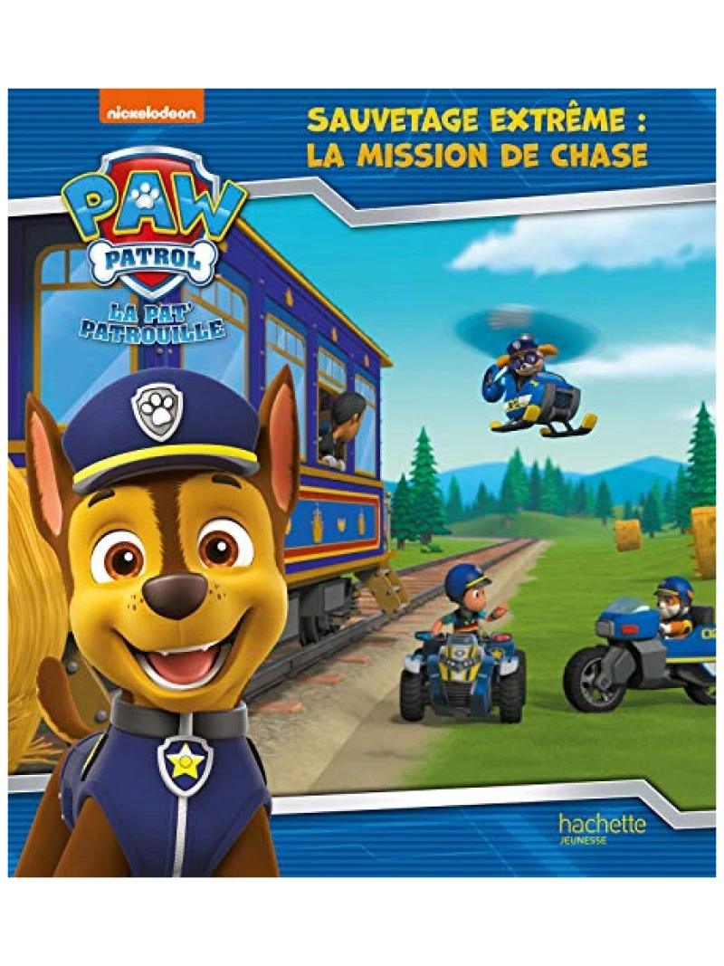 Livre Pat'Patrouille Sauvetage Extrême - Mission de Chase