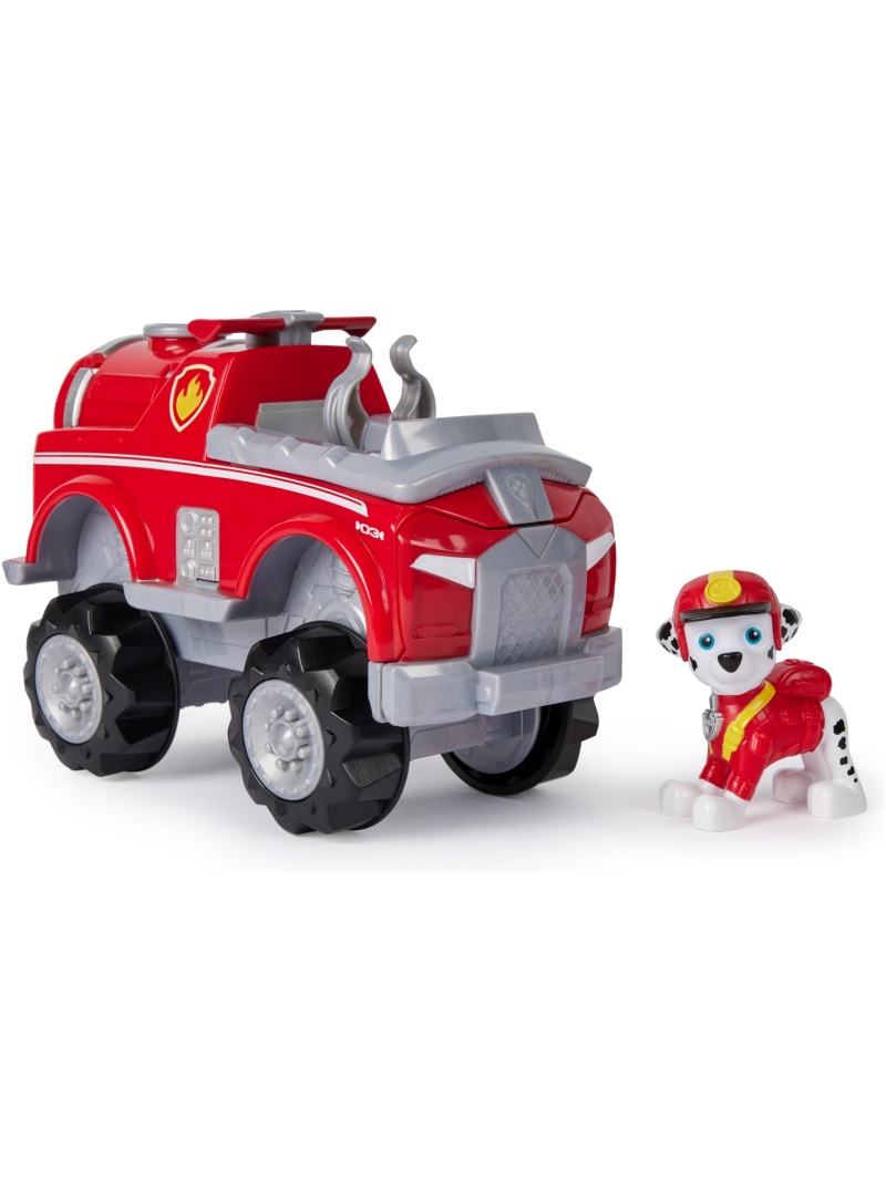 Véhicule Figurine Marcus Pat'Patrouille Jungle Pups - Voiture à Collectionner