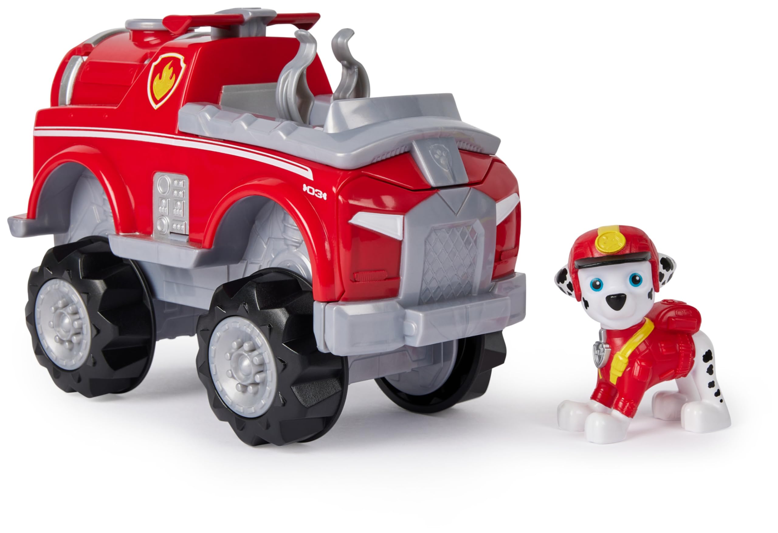 Véhicule Figurine Marcus Pat'Patrouille Jungle Pups - Voiture à Collectionner