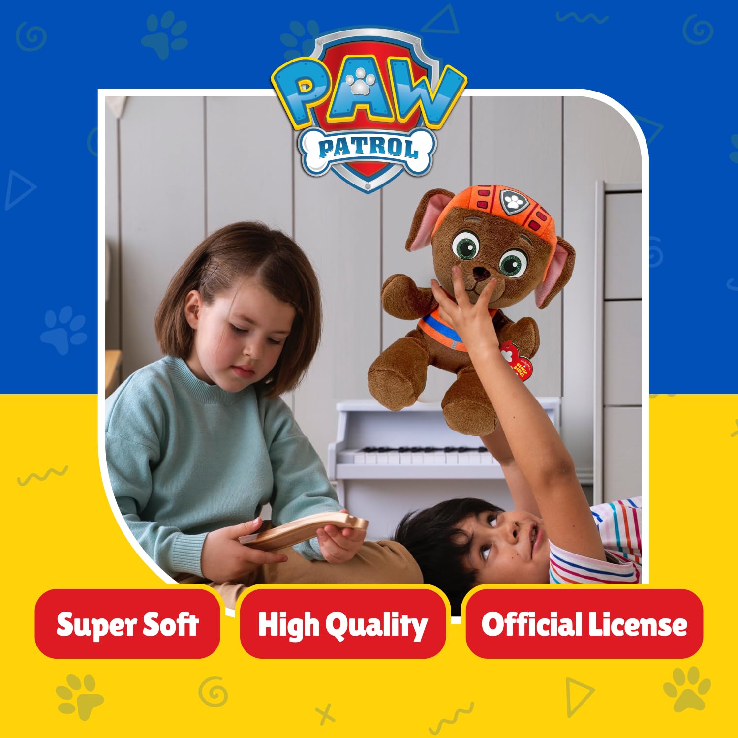 Peluche Zuma Pat'Patrouille 15 cm à Collectionner – Image 2