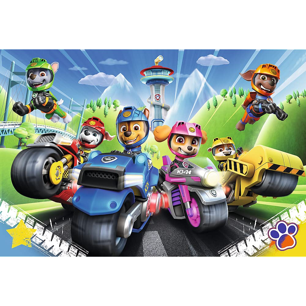 Puzzle Pat'Patrouille aux Motos 100 Pièces Trefl – Image 2