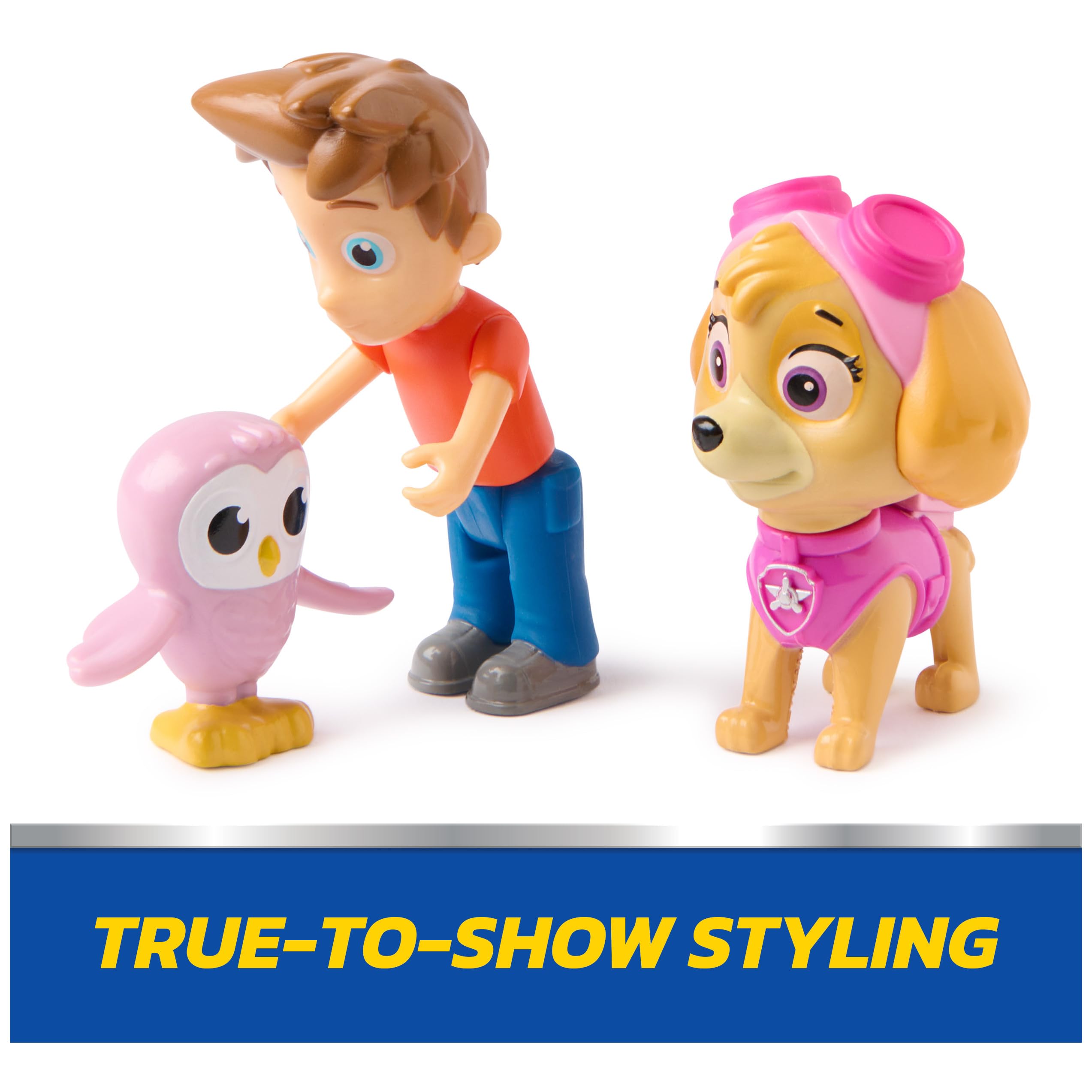 Pack Figurines Skye et Alex Porter Pat'Patrouille avec Hibou Chanteur – Image 6