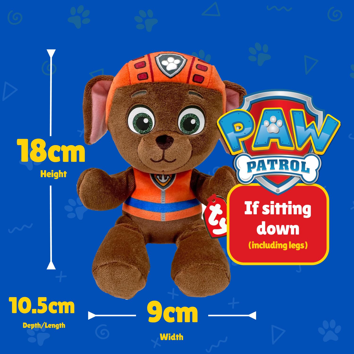 Peluche Zuma Pat'Patrouille 15 cm à Collectionner – Image 3