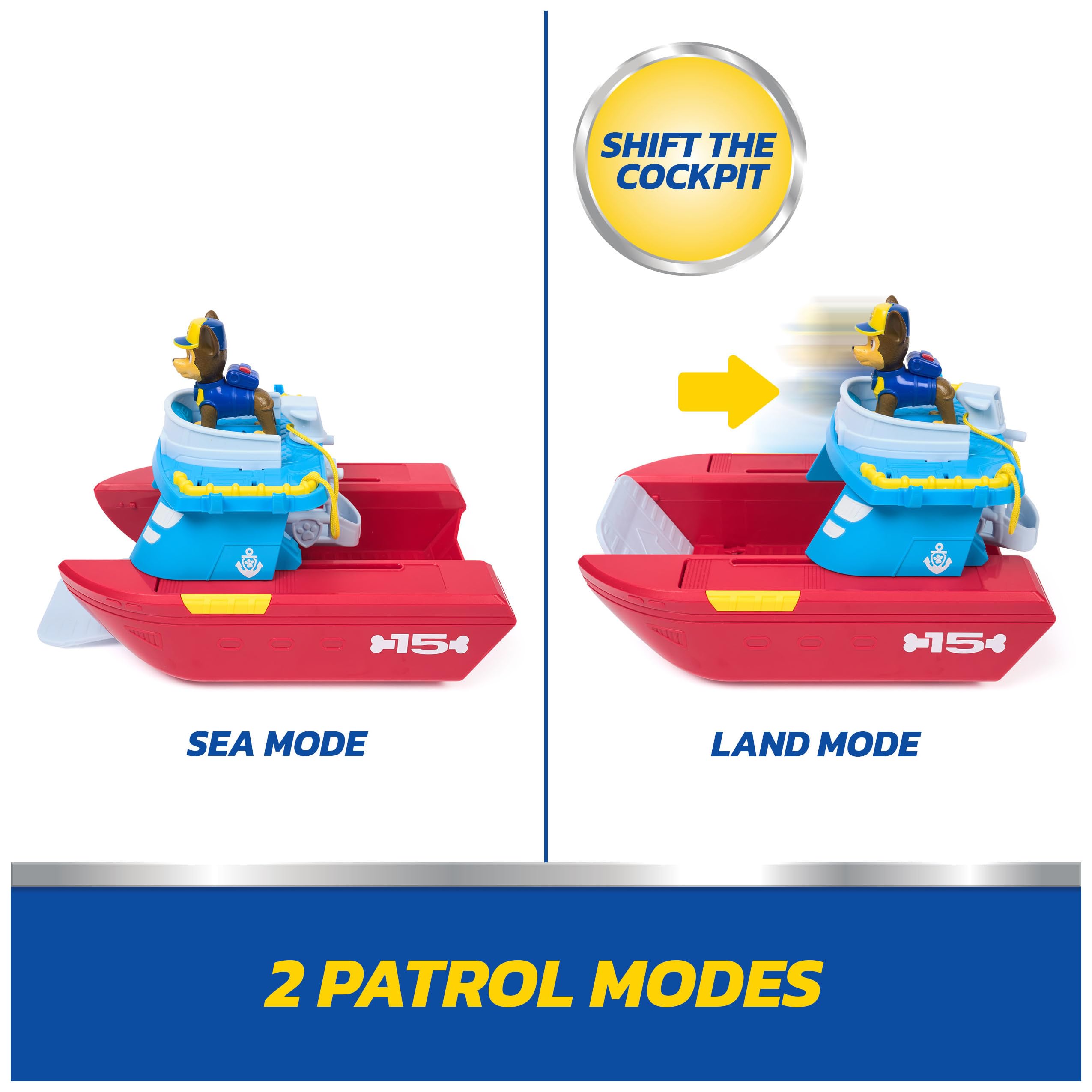 Véhicule Sea Patroller Pat'Patrouille - Bateau de Sauvetage – Image 4