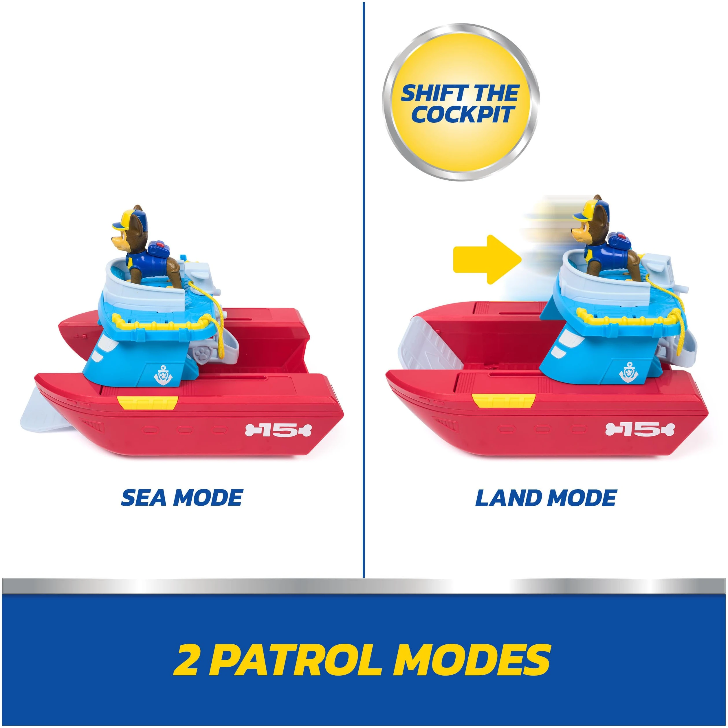 Véhicule Sea Patroller Pat'Patrouille - Bateau de Sauvetage – Image 4