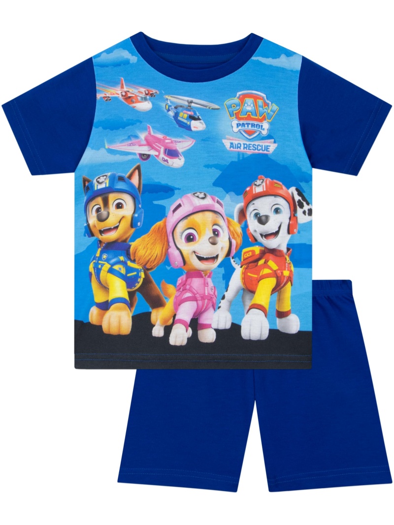 Pyjama Court Pat'Patrouille Garçon Chase Marshall Skye Été