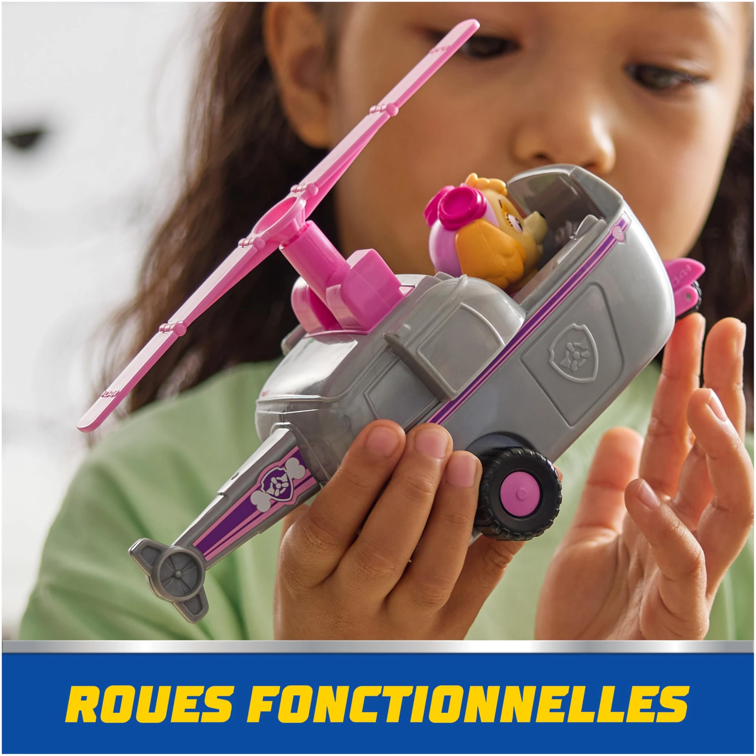 Hélicoptère Skye Pat'Patrouille - Figurine à Collectionner 3 Ans+ – Image 6