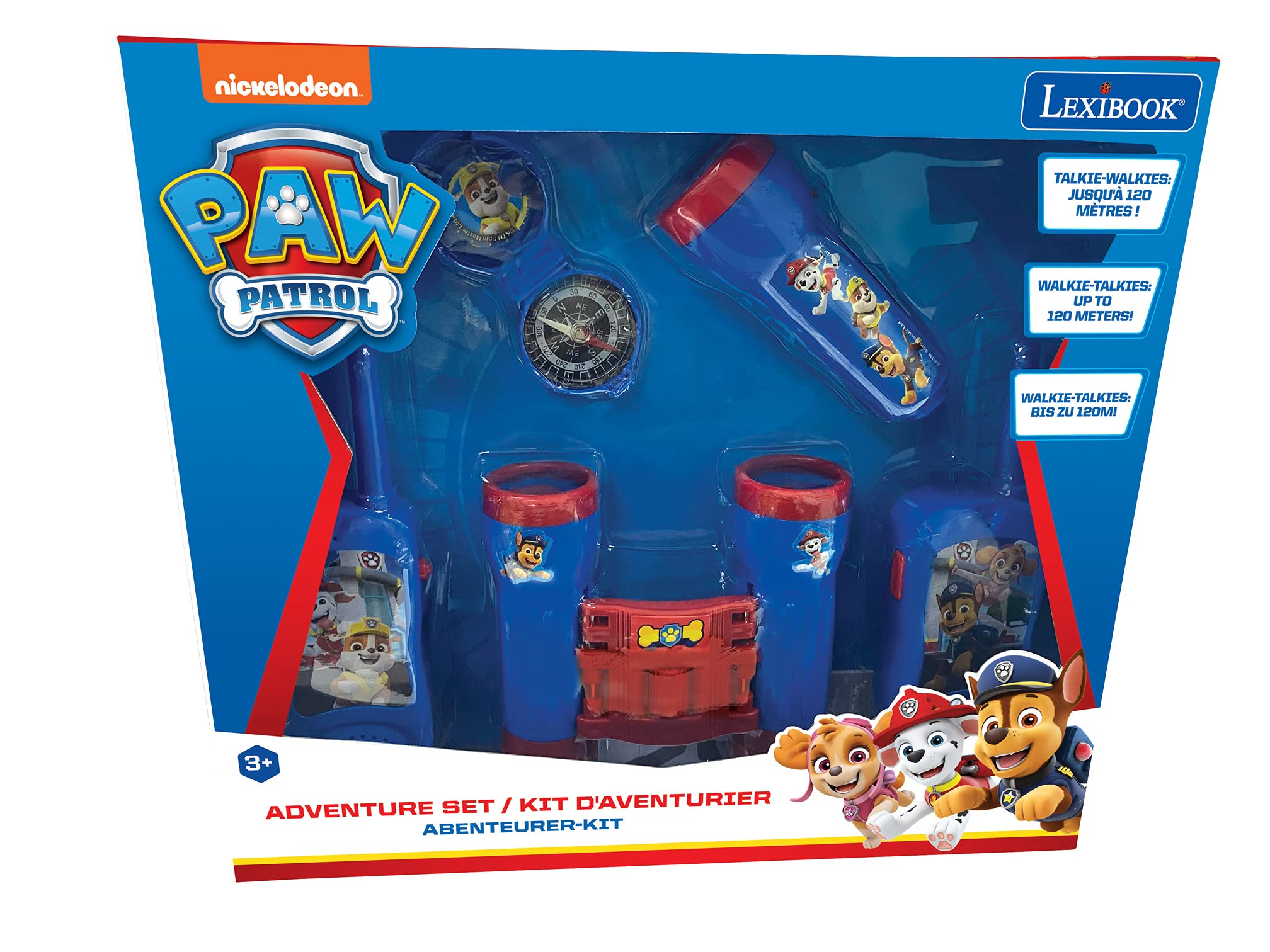 Set d'aventurier Pat'Patrouille - Talkies-Walkies, Jumelles, Lampe, Boussole – Image 2