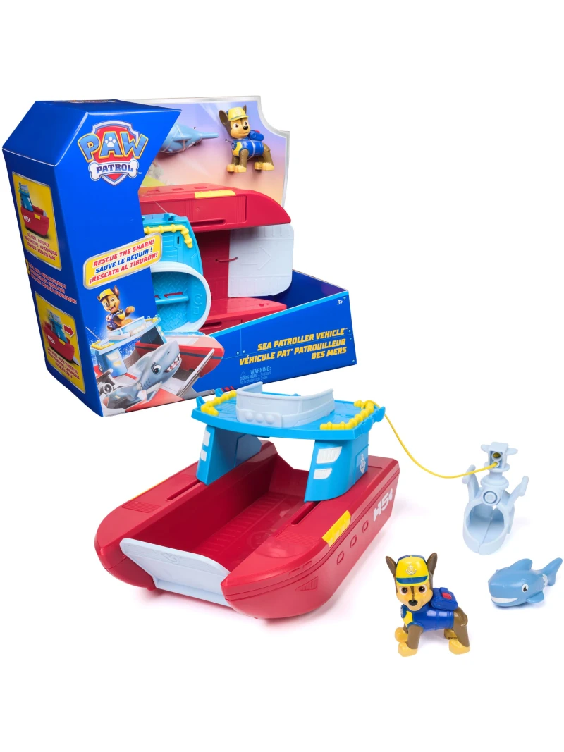 Véhicule Sea Patroller Pat'Patrouille - Bateau de Sauvetage