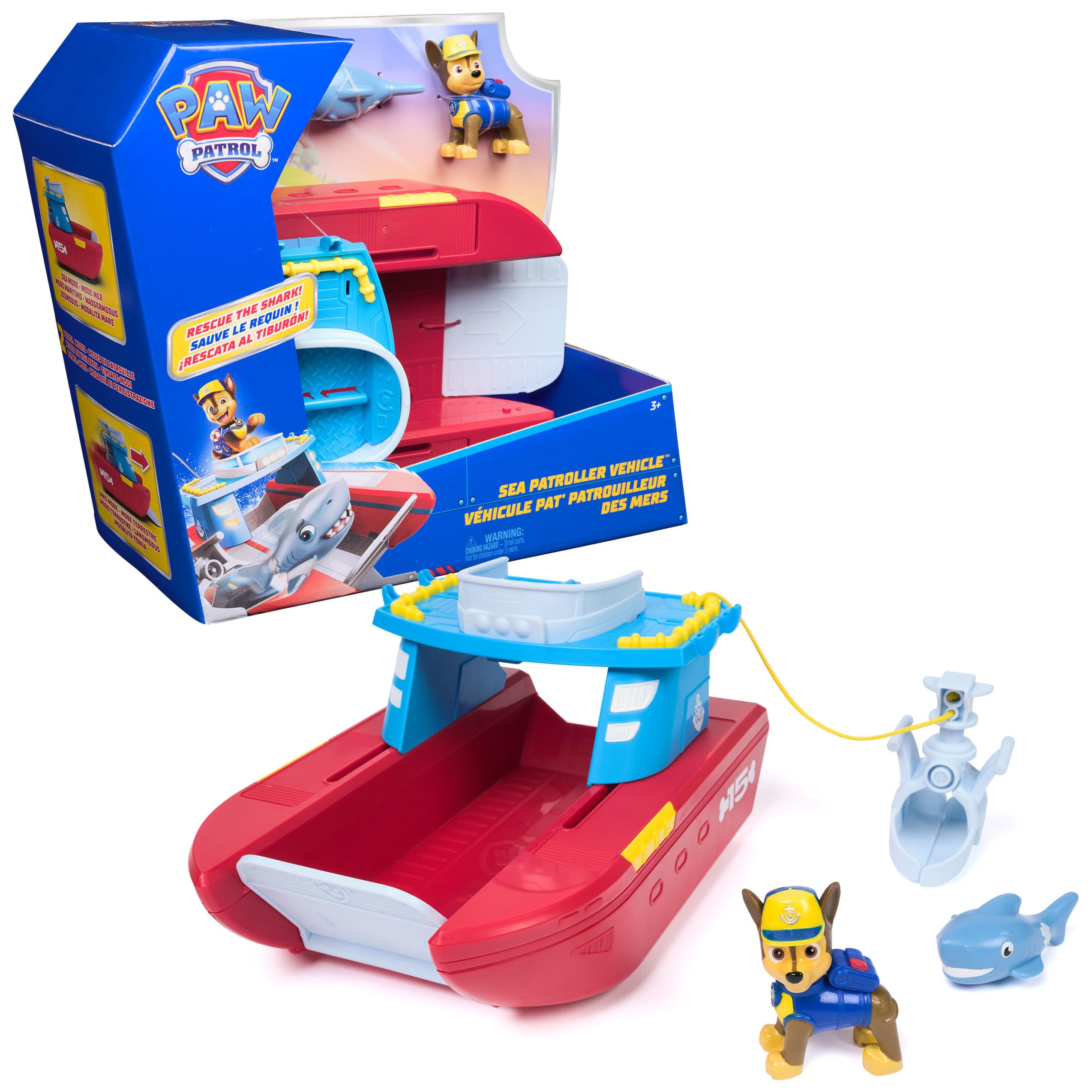 Véhicule Sea Patroller Pat'Patrouille - Bateau de Sauvetage