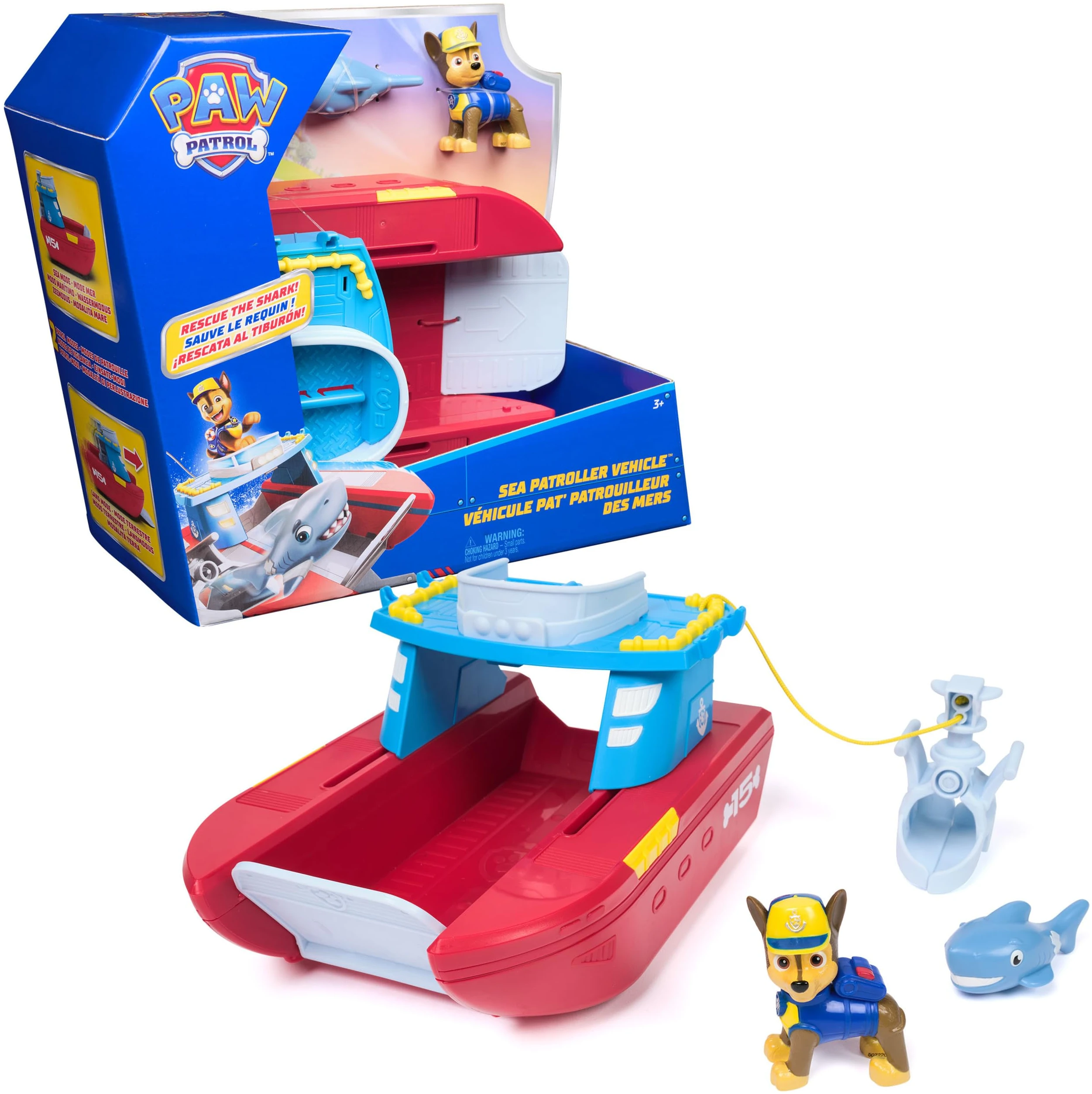 Véhicule Sea Patroller Pat'Patrouille - Bateau de Sauvetage