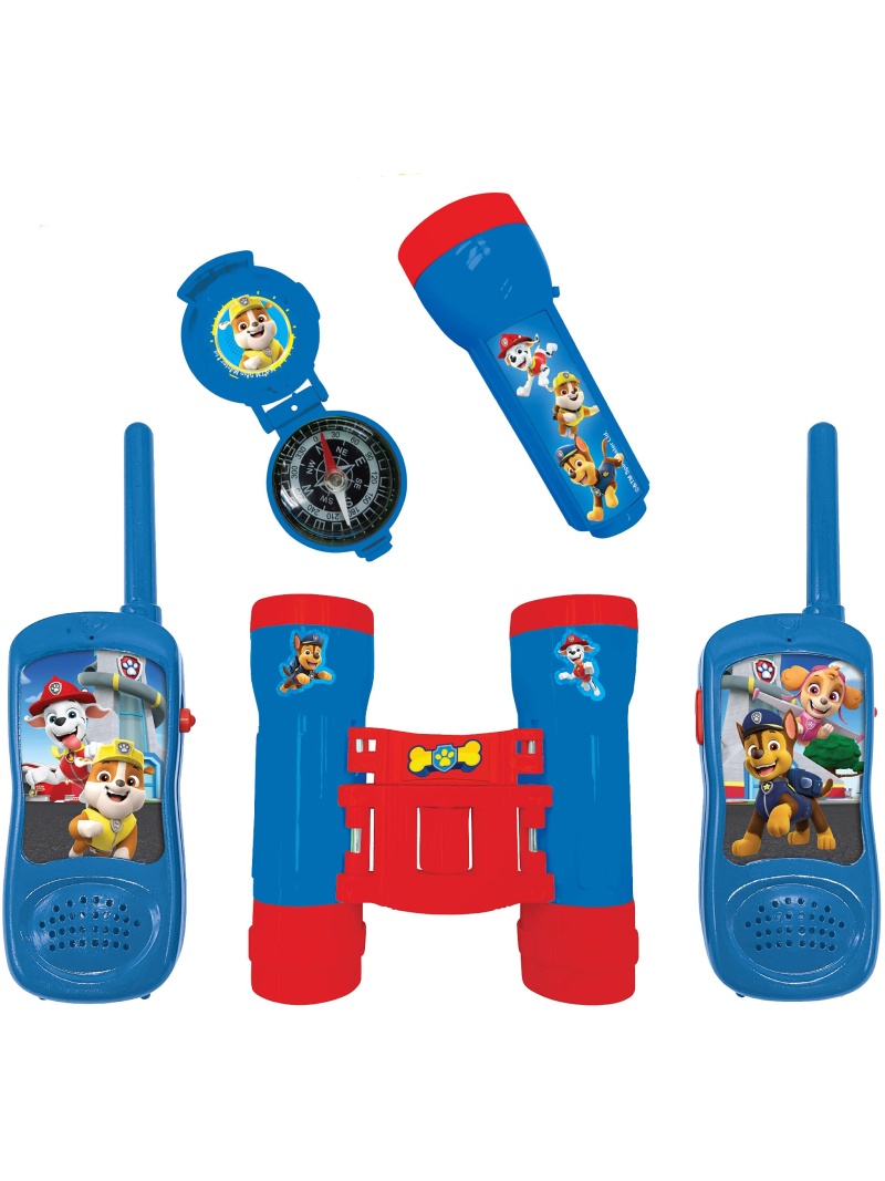 Set d'aventurier Pat'Patrouille - Talkies-Walkies, Jumelles, Lampe, Boussole