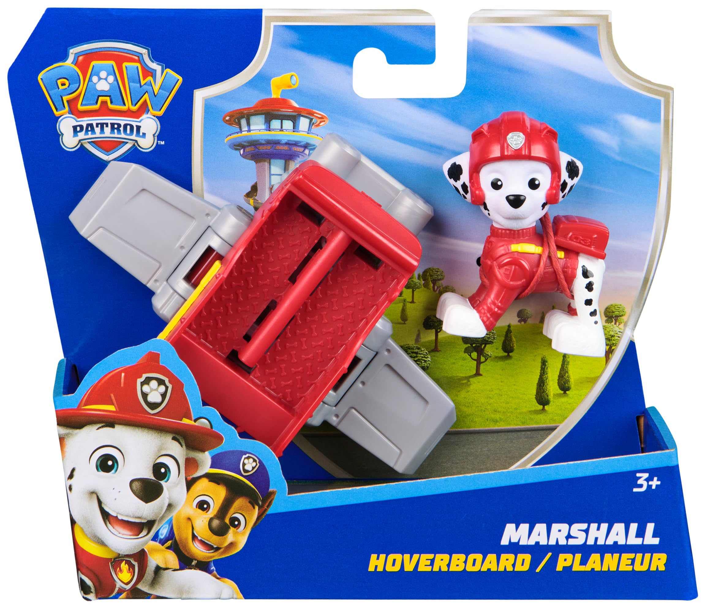 Figurine Marshall Pat'Patrouille Action Pups avec Hoverboard Ailes Pliantes – Image 7