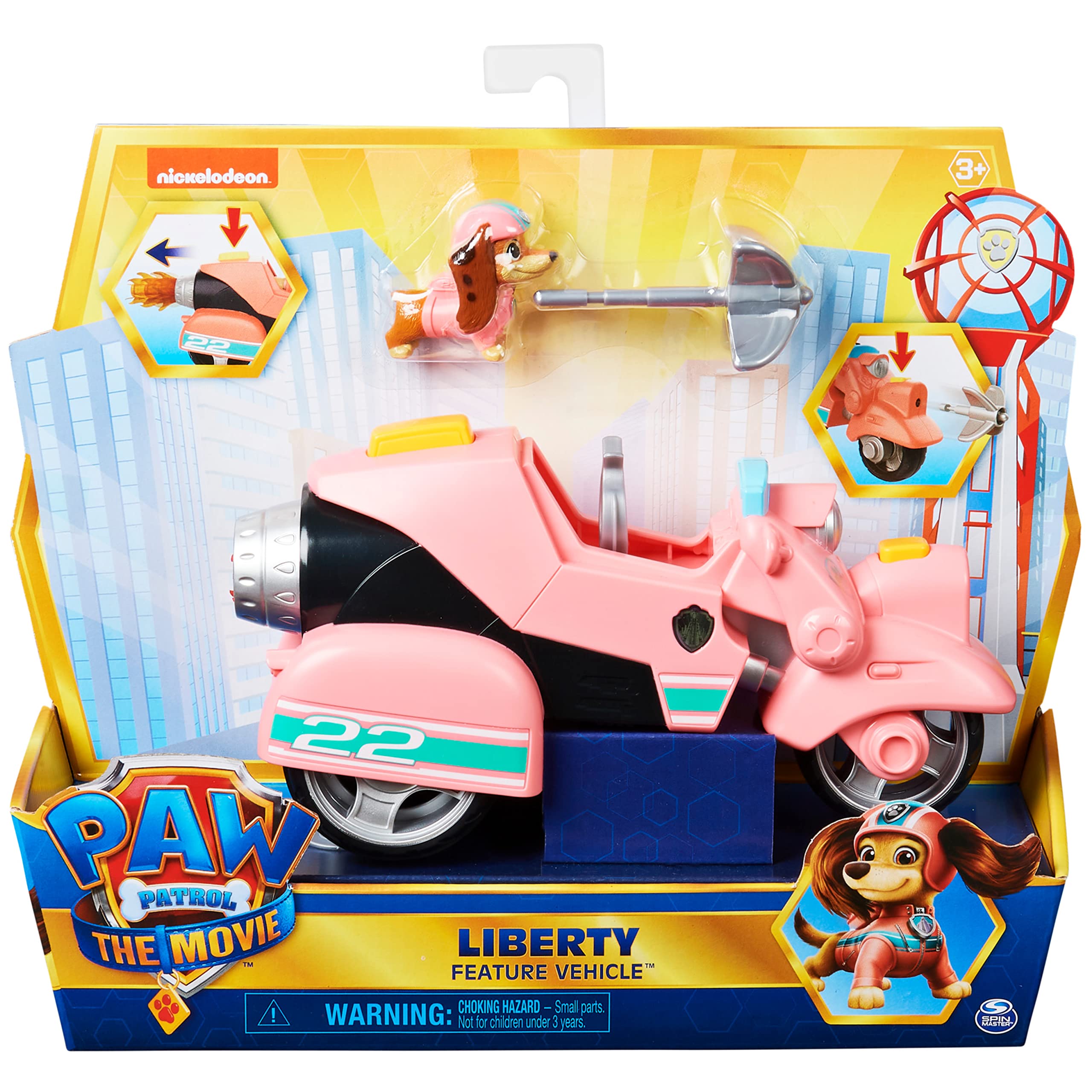 Véhicule Deluxe Liberty Pat'Patrouille - Hyper Vitesse et Grappin – Image 2