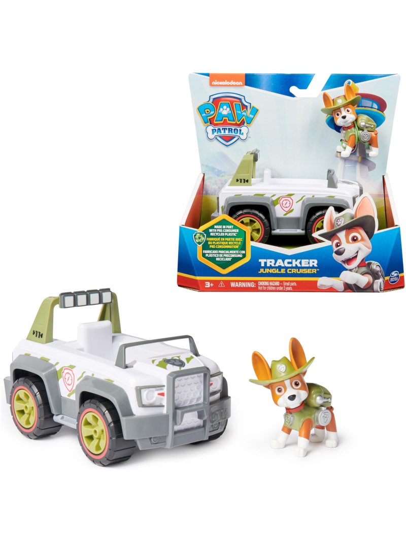 Véhicule Figurine Tracker Pat'Patrouille - Voiture à Collectionner