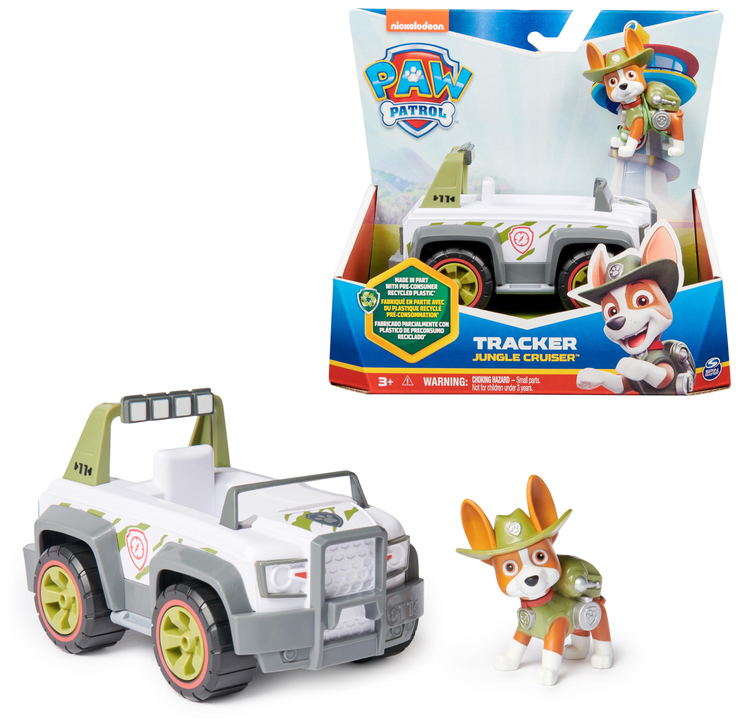 Véhicule Figurine Tracker Pat'Patrouille - Voiture à Collectionner