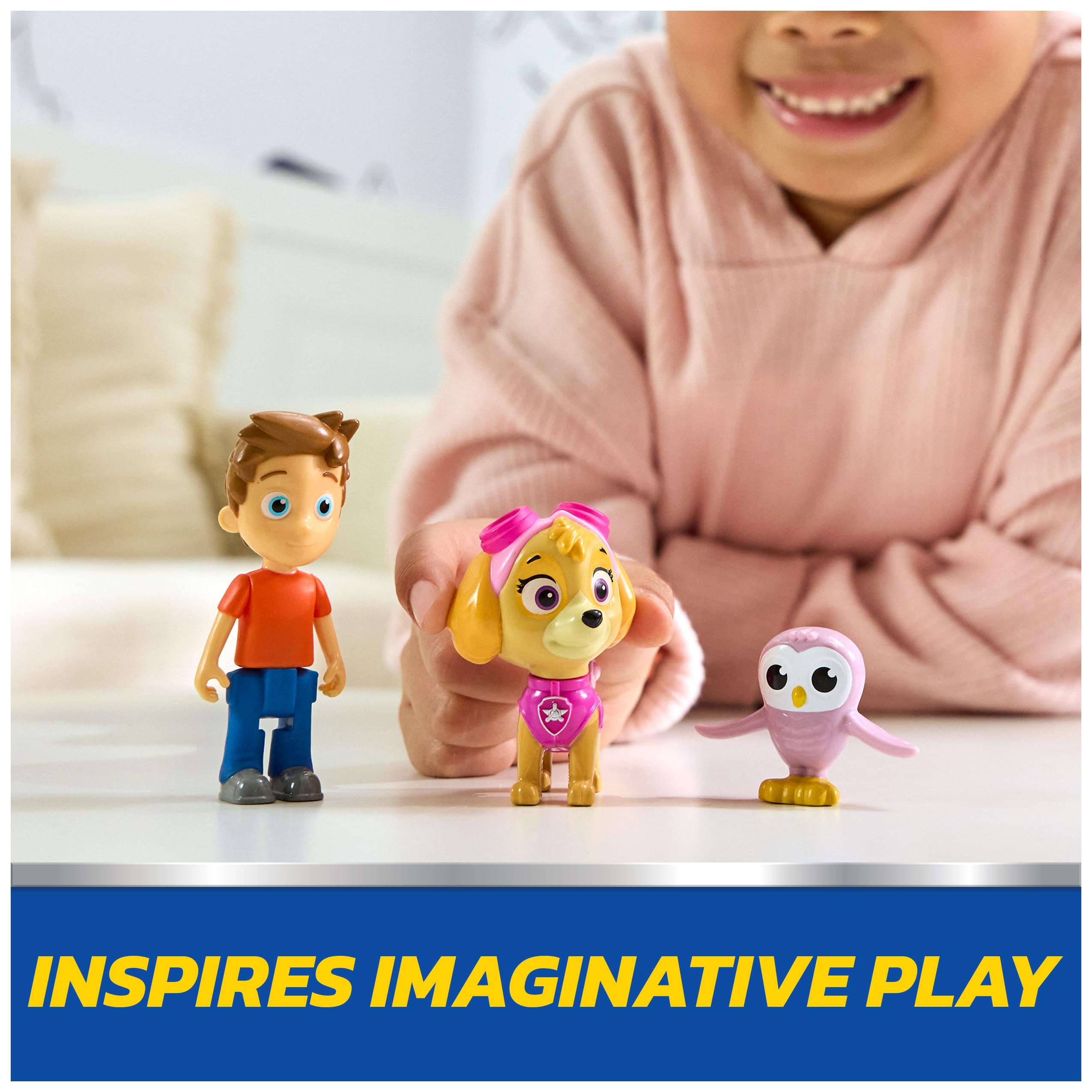 Pack Figurines Skye et Alex Porter Pat'Patrouille avec Hibou Chanteur – Image 2