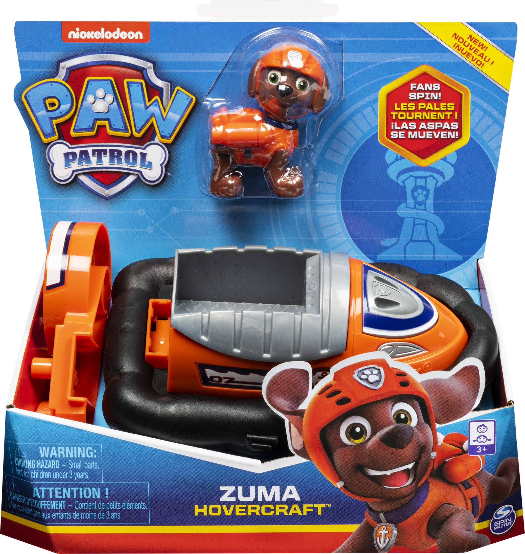 Véhicule + Figurine Zuma Pat'Patrouille - Aéroglisseur avec Figurine – Image 2
