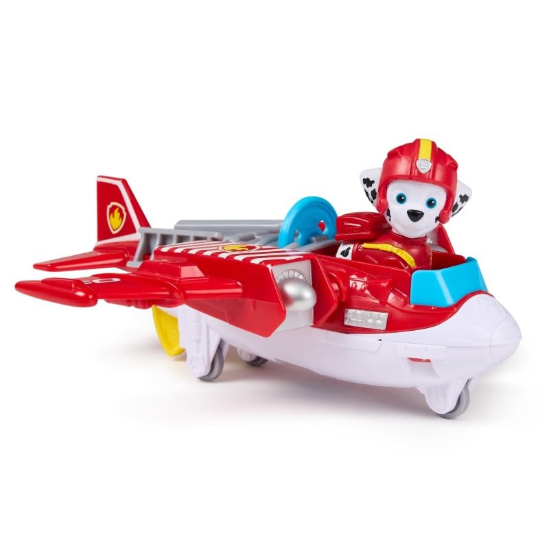 Véhicule Figurine Marcus Air Rescue Pat'Patrouille - Voiture à Collectionner avec Projectiles – Image 4