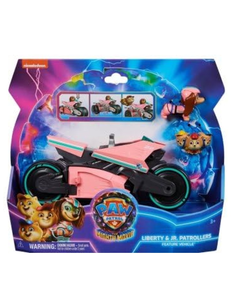 Coffret Liberty Pat'Patrouille avec Moto Side-Car et Figurine