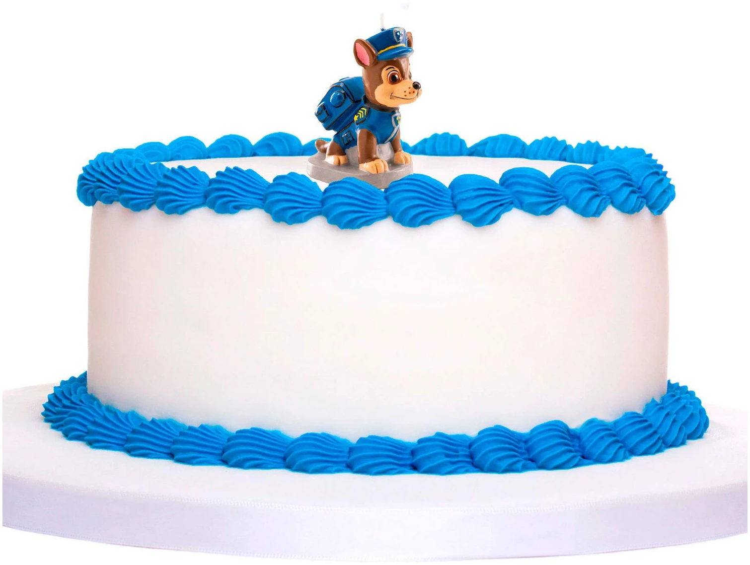 Bougie Figurine 3D Pat'Patrouille Chase Cire Bleu 15 cm – Image 4