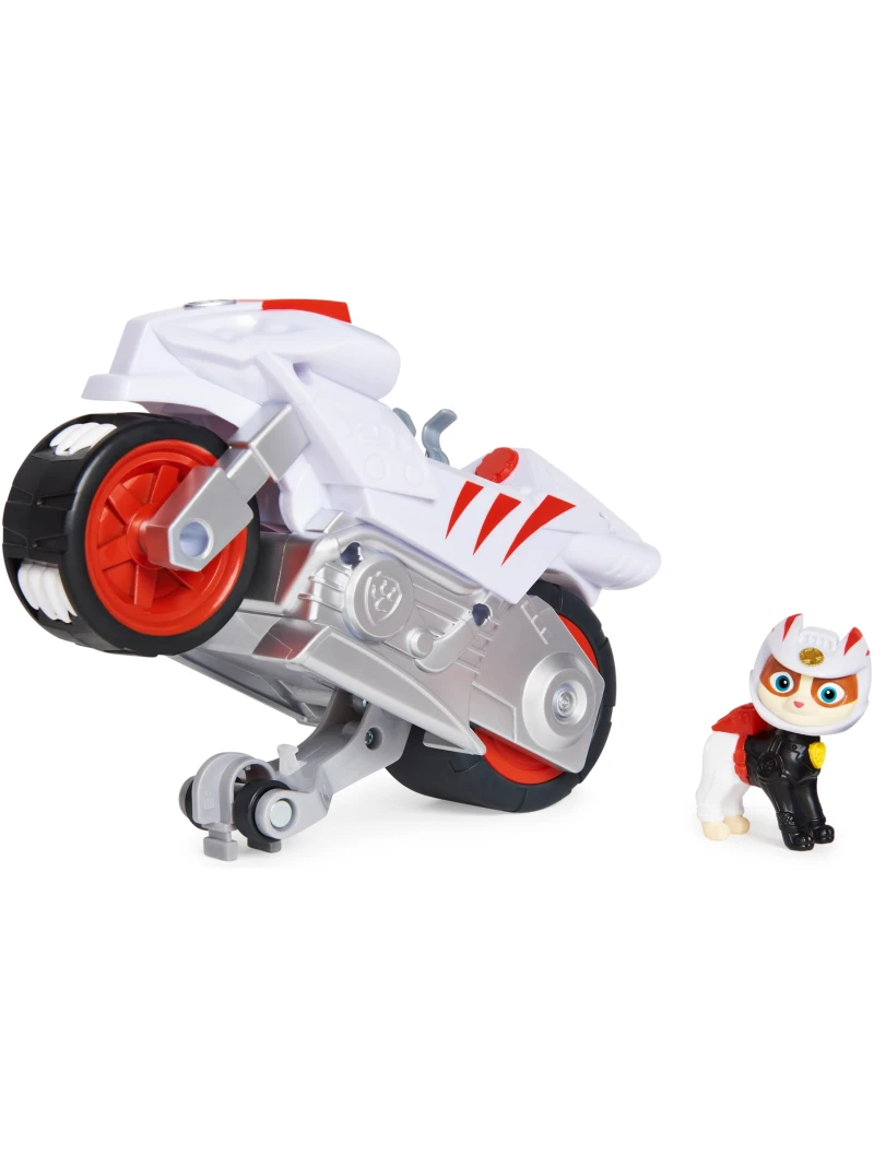 Moto Wildcat Pat'Patrouille Deluxe à Rembobinage avec Figurine
