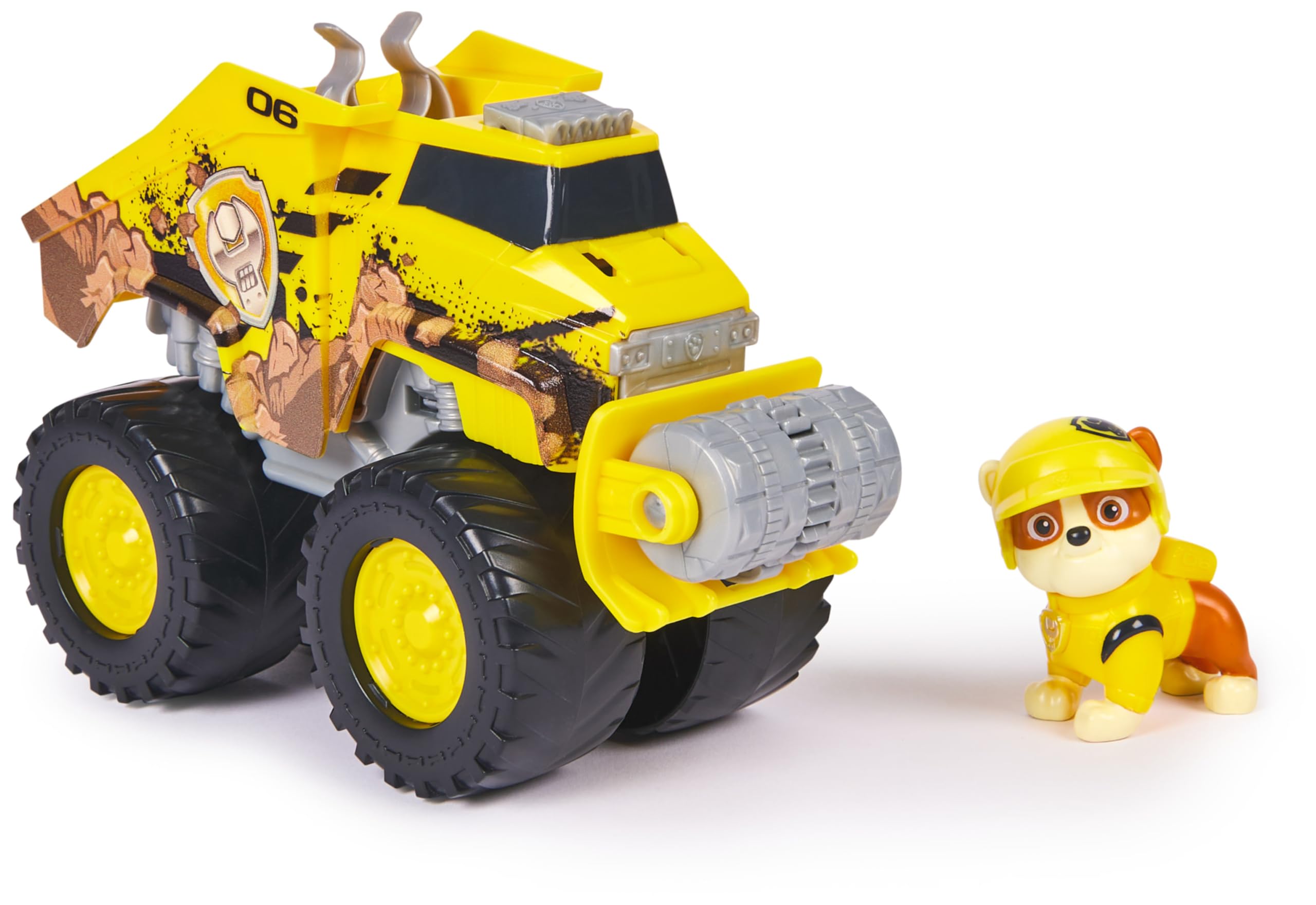Véhicule Figurine Ruben Pat'Patrouille - Bulldozer Rescue Wheels