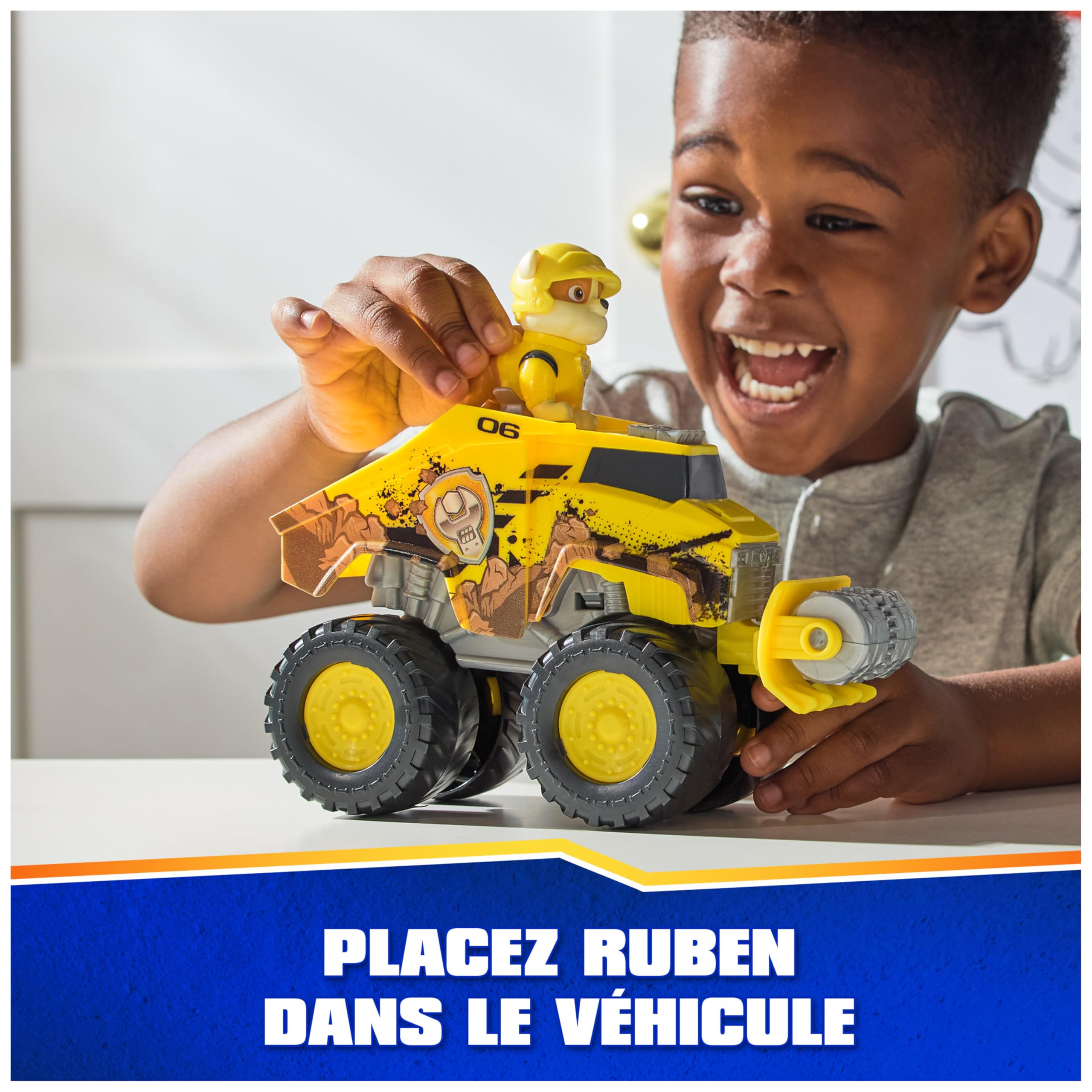 Véhicule Figurine Ruben Pat'Patrouille - Bulldozer Rescue Wheels – Image 4