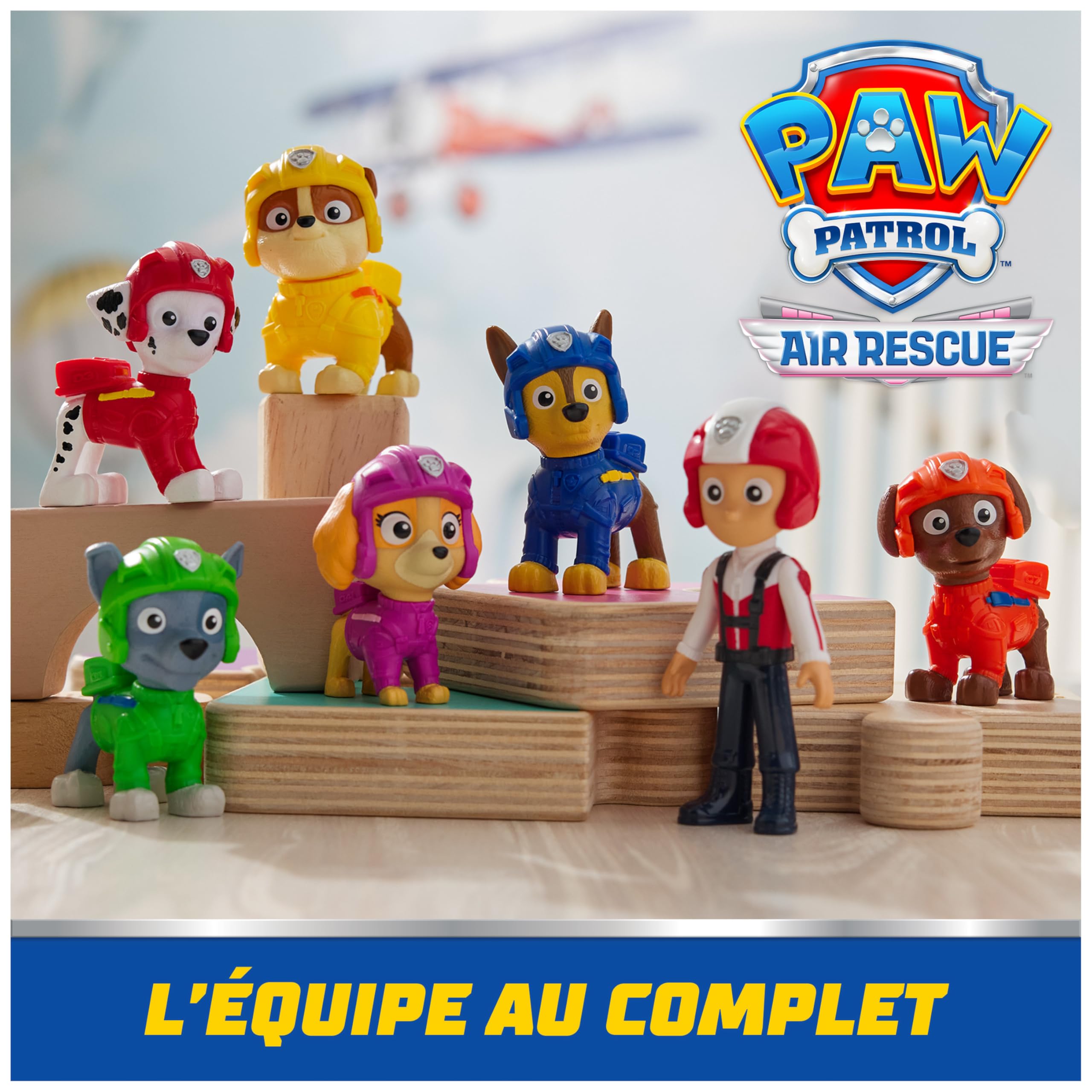 Coffret 7 Figurines Air Rescue Pat'Patrouille - Chase, Marcus, Stella – Image 2