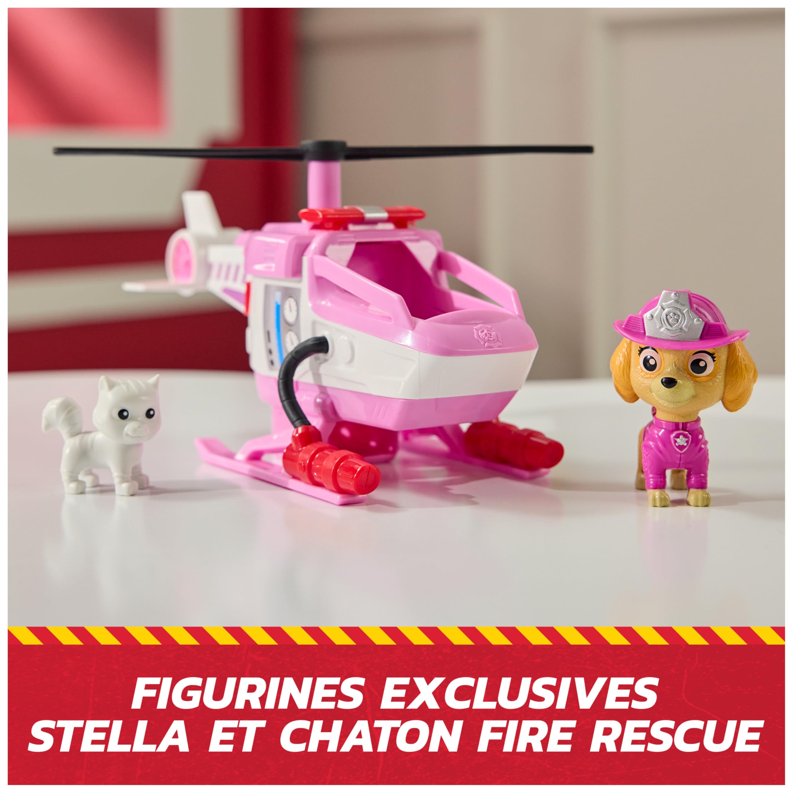 Véhicule Stella Pat'Patrouille Fire Rescue Mission - Voiture Pompier avec Figurine – Image 6