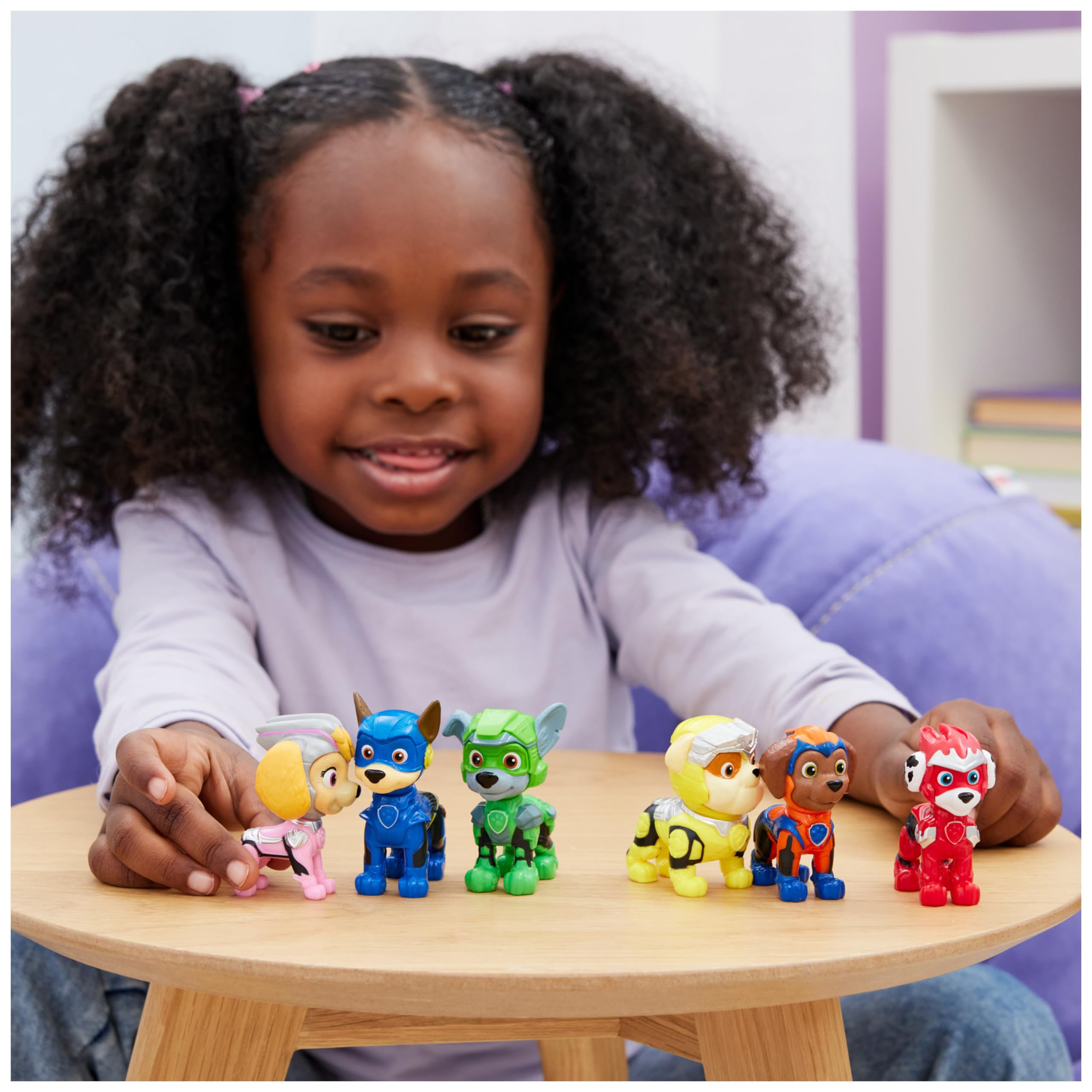 Multipack 6 Figurines Pat'Patrouille - Chase Marcus Ruben Stella Rocky Zuma – Image 5