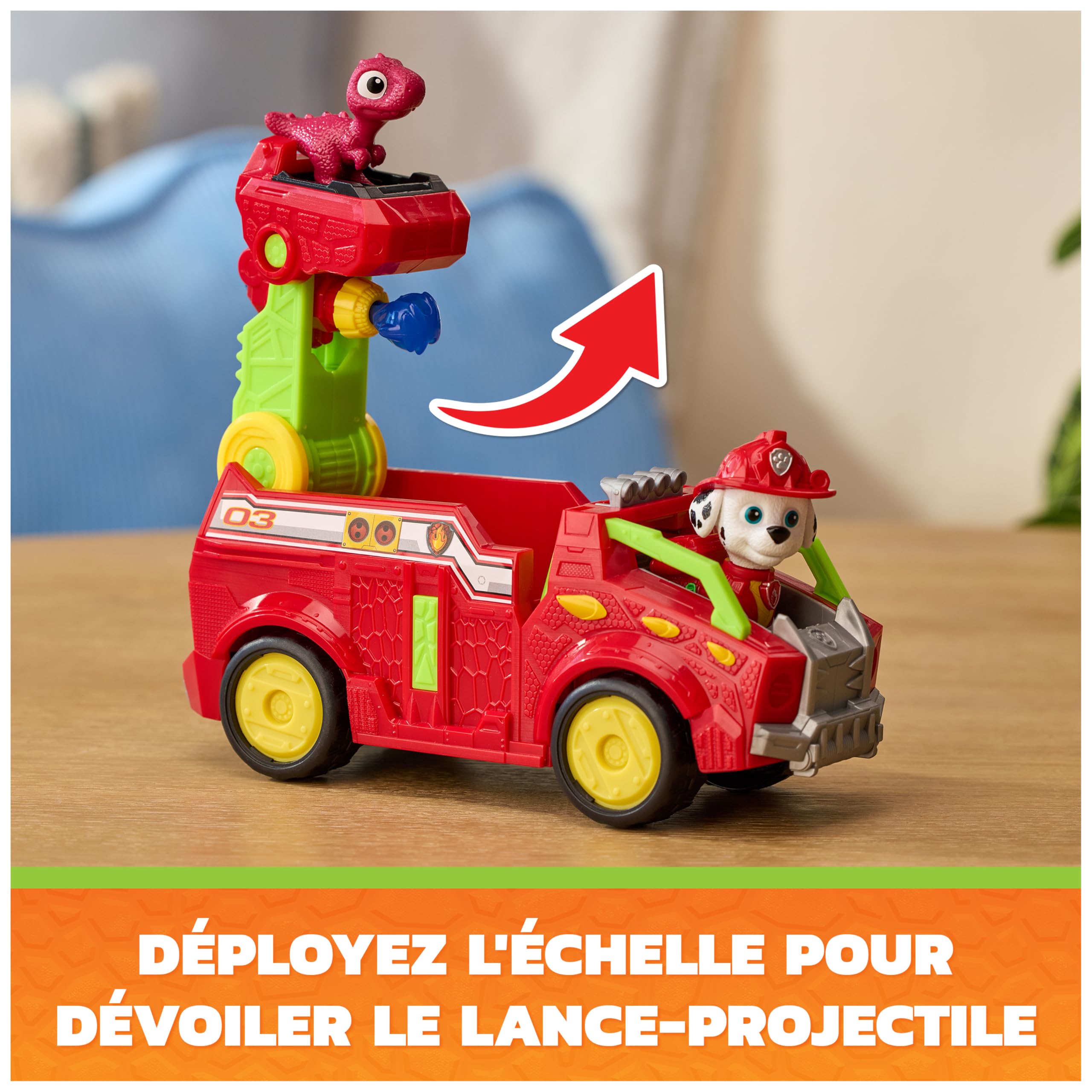 Véhicule Figurine Marcus Pat'Patrouille - Le Film Mission Dino – Image 3