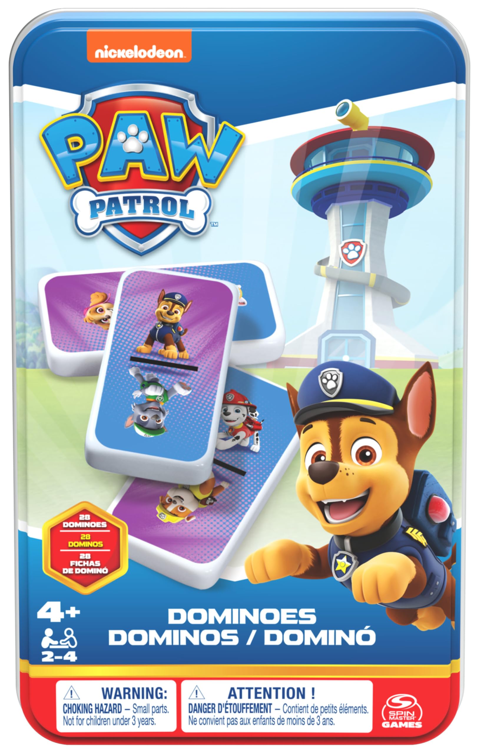 Jeu de Dominos Pat'Patrouille - Boîte Métal 28 Pièces – Image 6