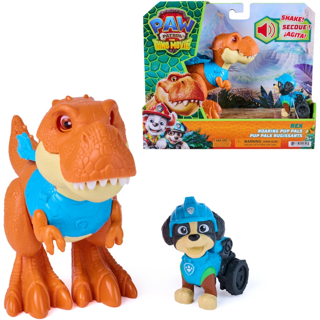 Figurine Rex Pat'Patrouille Le Film Mission Dino avec sons