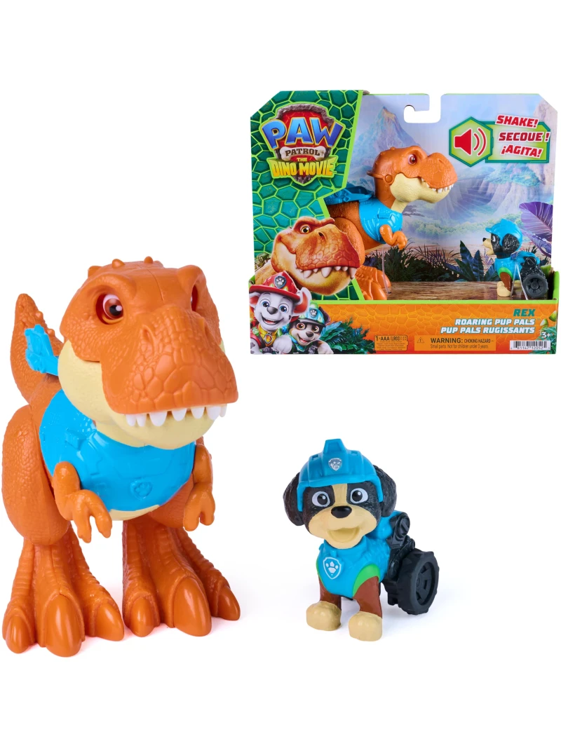 Figurine Rex Pat'Patrouille Le Film Mission Dino avec Sons