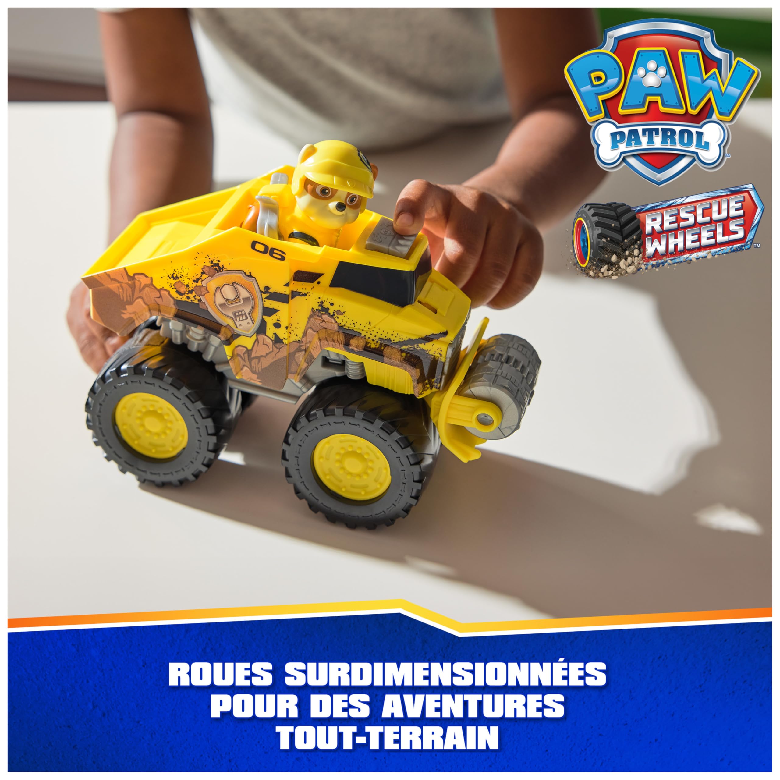 Véhicule Figurine Ruben Pat'Patrouille - Bulldozer Rescue Wheels – Image 2