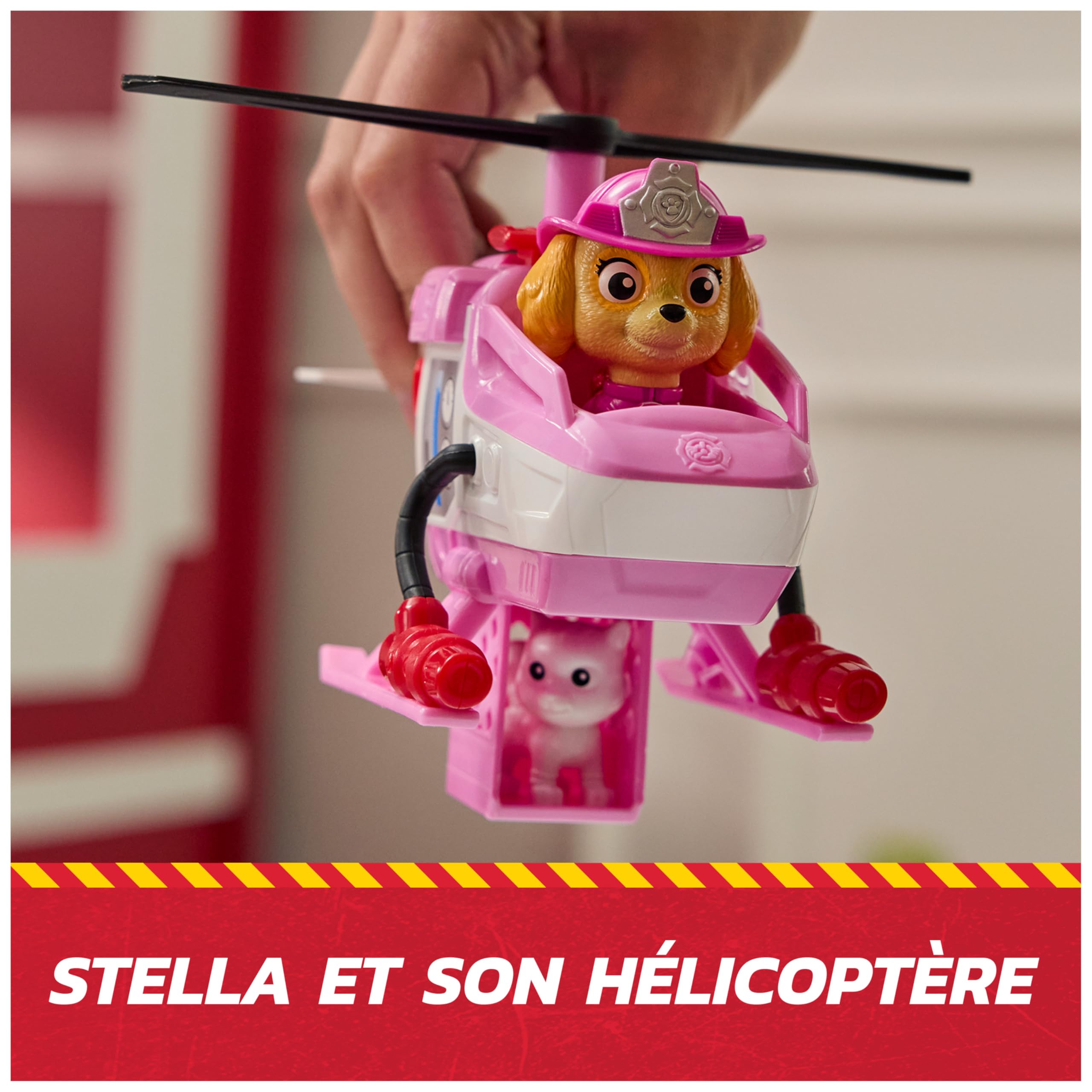 Véhicule Stella Pat'Patrouille Fire Rescue Mission - Voiture Pompier avec Figurine – Image 2
