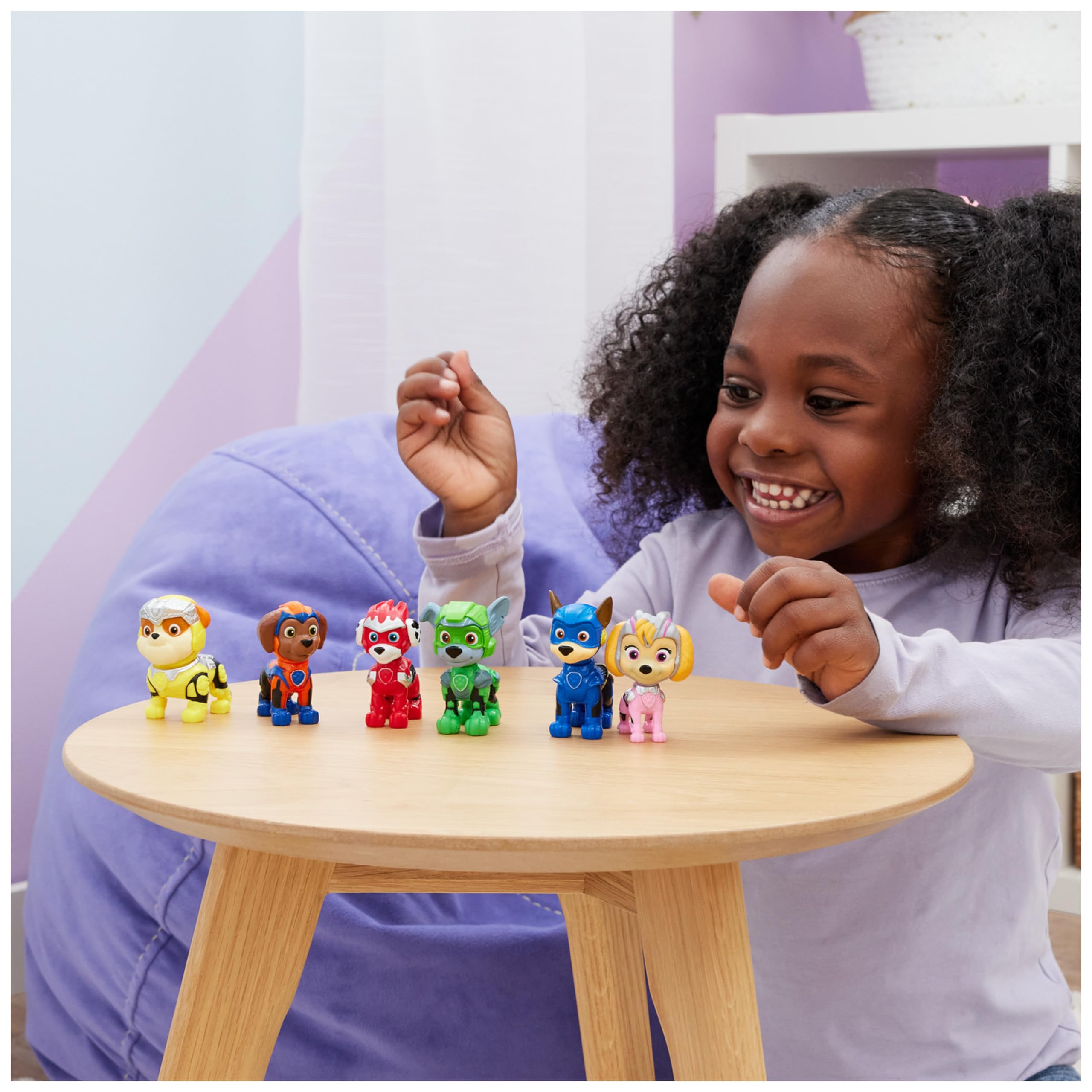 Multipack 6 Figurines Pat'Patrouille - Chase Marcus Ruben Stella Rocky Zuma – Image 6