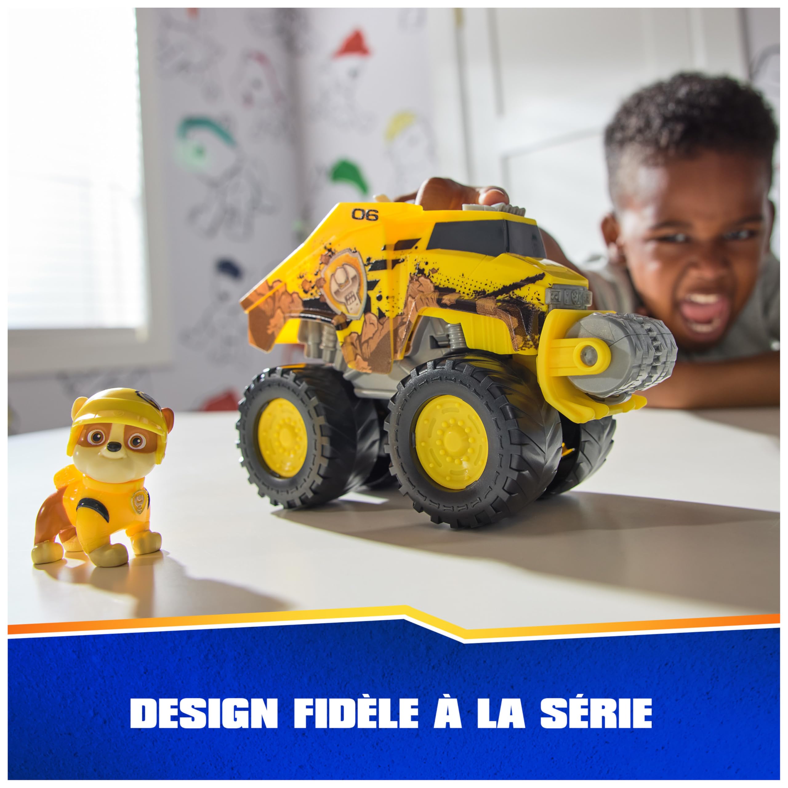 Véhicule Figurine Ruben Pat'Patrouille - Bulldozer Rescue Wheels – Image 5
