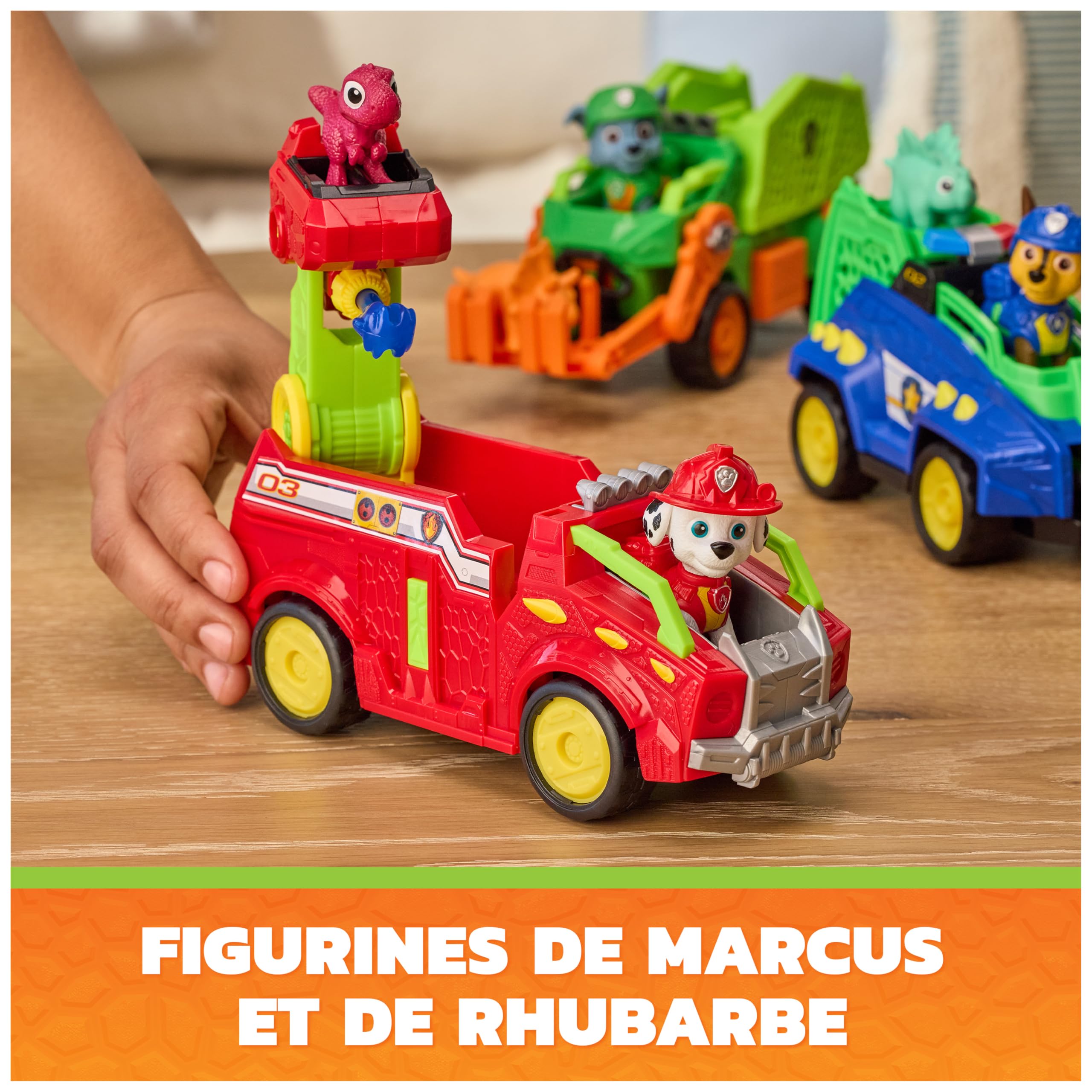 Véhicule Figurine Marcus Pat'Patrouille - Le Film Mission Dino – Image 5