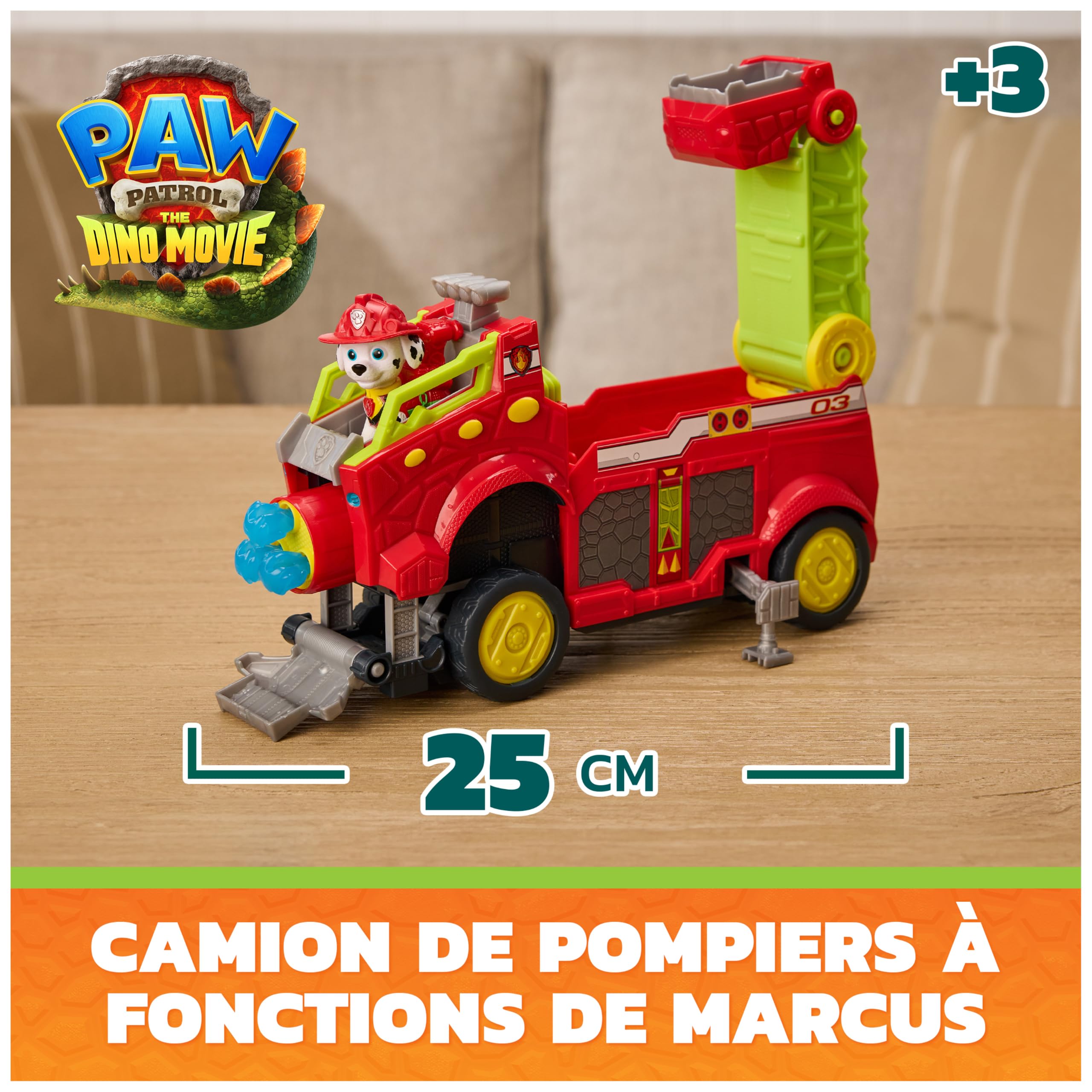Camion Pompiers Marcus Pat'Patrouille Mission Dino – Image 2