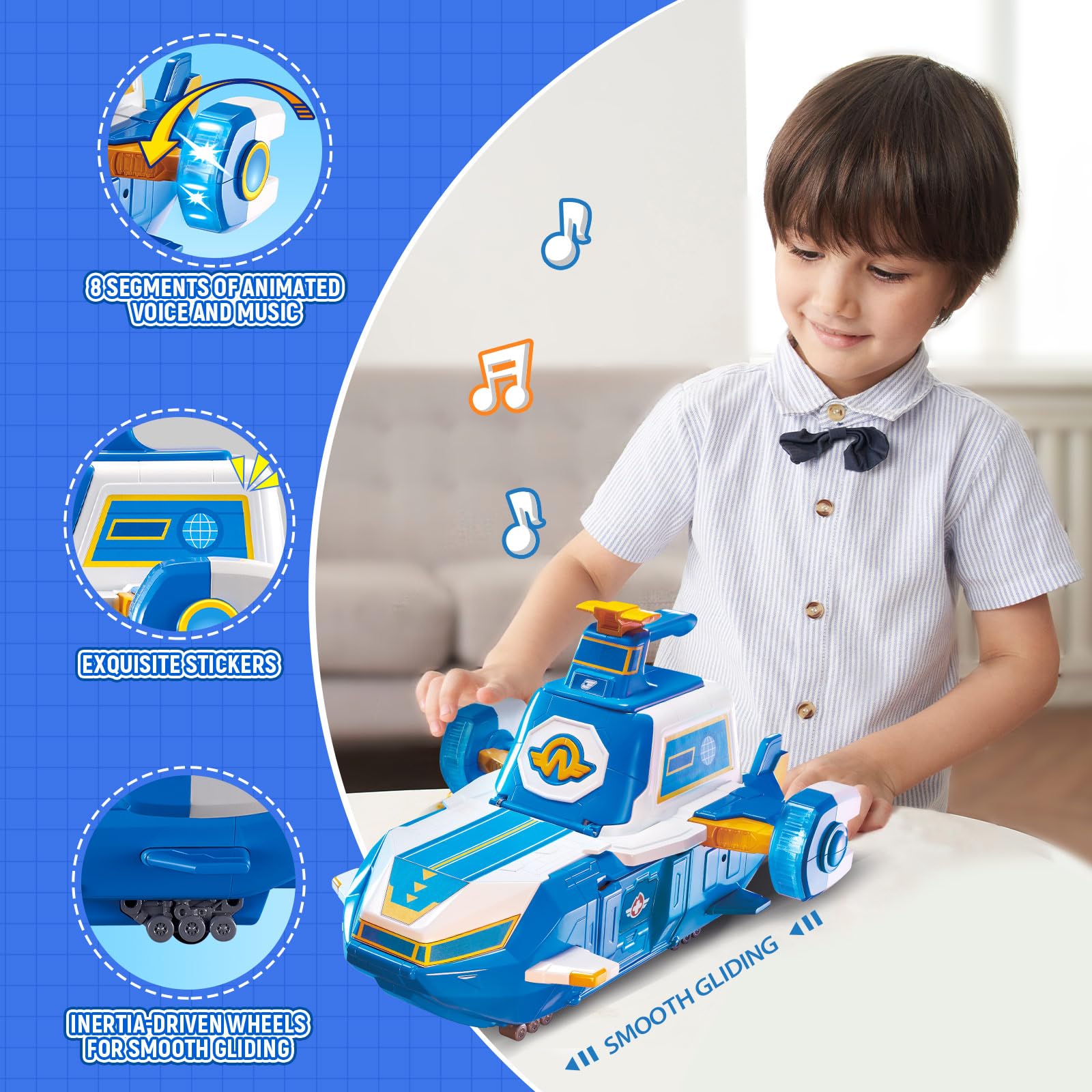 Aéroport Super Wings Saison 5 avec 2 Figurines TAB - Jouet Enfant 3-8 Ans – Image 5
