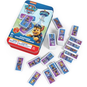 Jeu de Dominos Pat&rsquo;Patrouille – Boîte Métal 28 Pièces