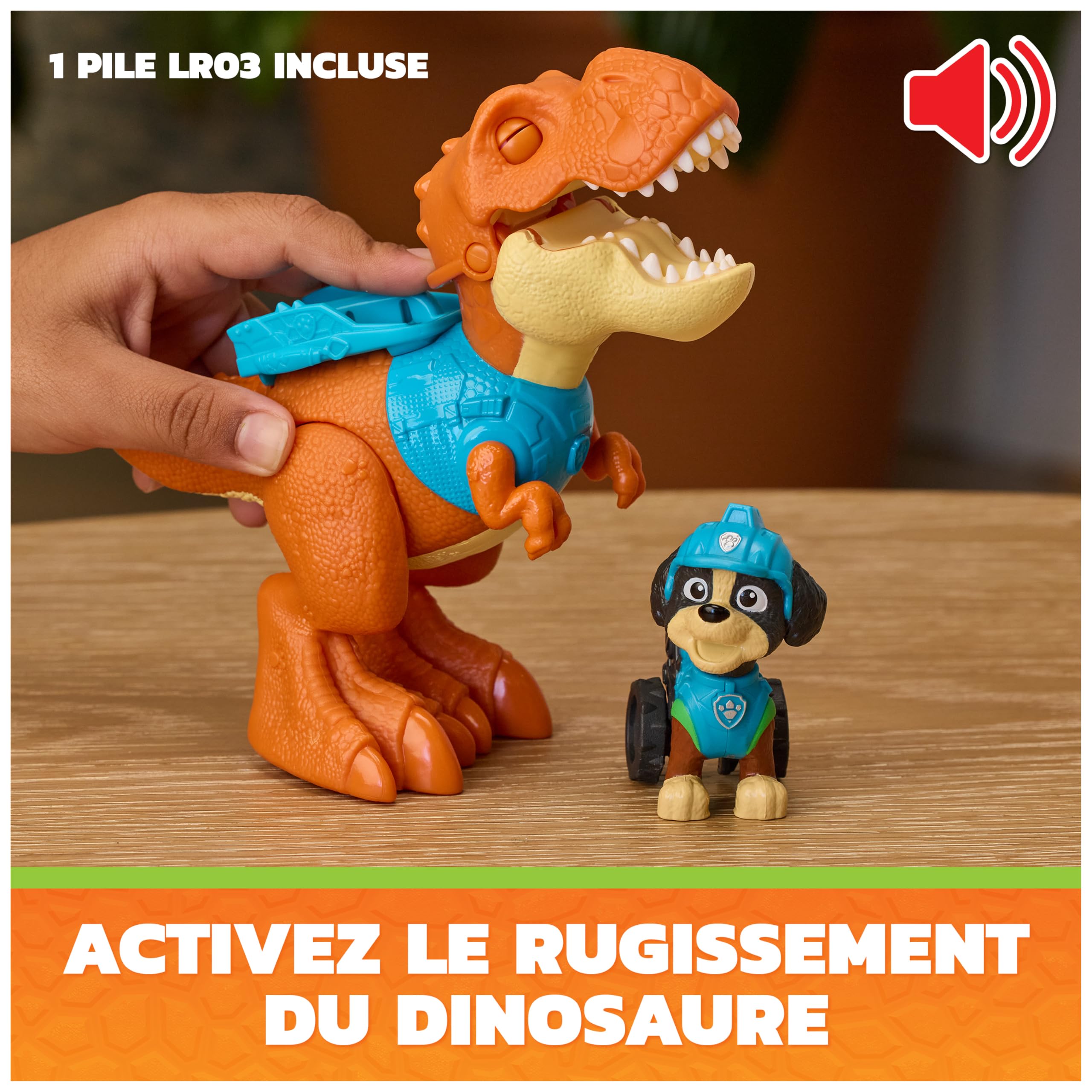Figurine Rex Pat'Patrouille Le Film Mission Dino avec Sons – Image 3