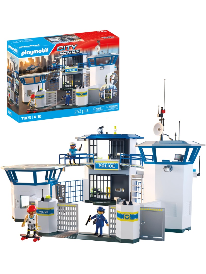Centre de Commandement Police Playmobil Action Heroes 4 Ans