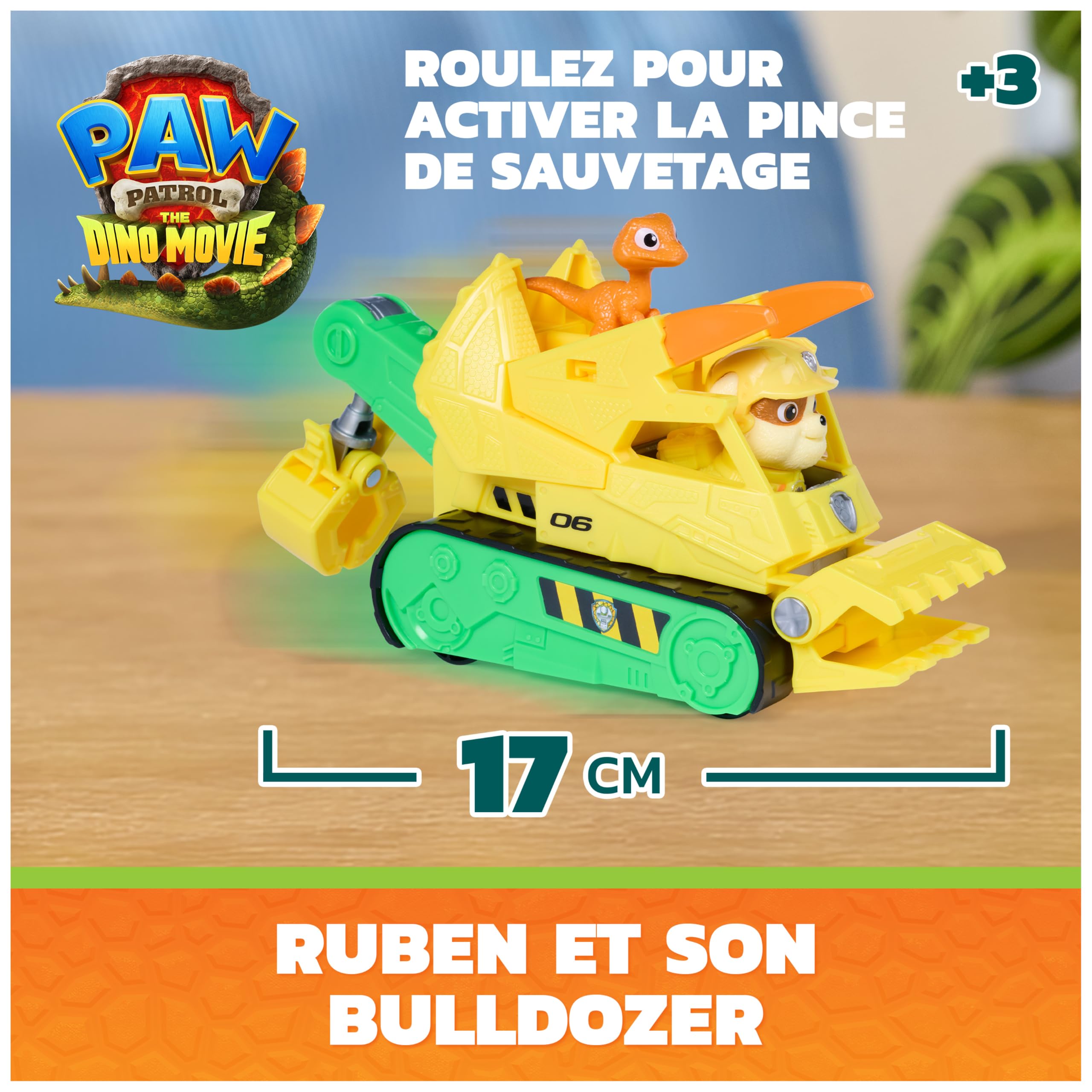 Véhicule Figurine Ruben Pat'Patrouille - Mission Dino – Image 2