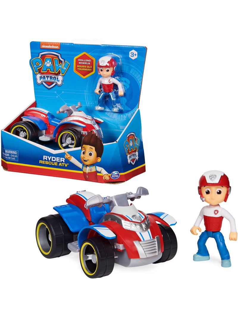 Véhicule Ryder Pat'Patrouille avec Figurine 15 cm