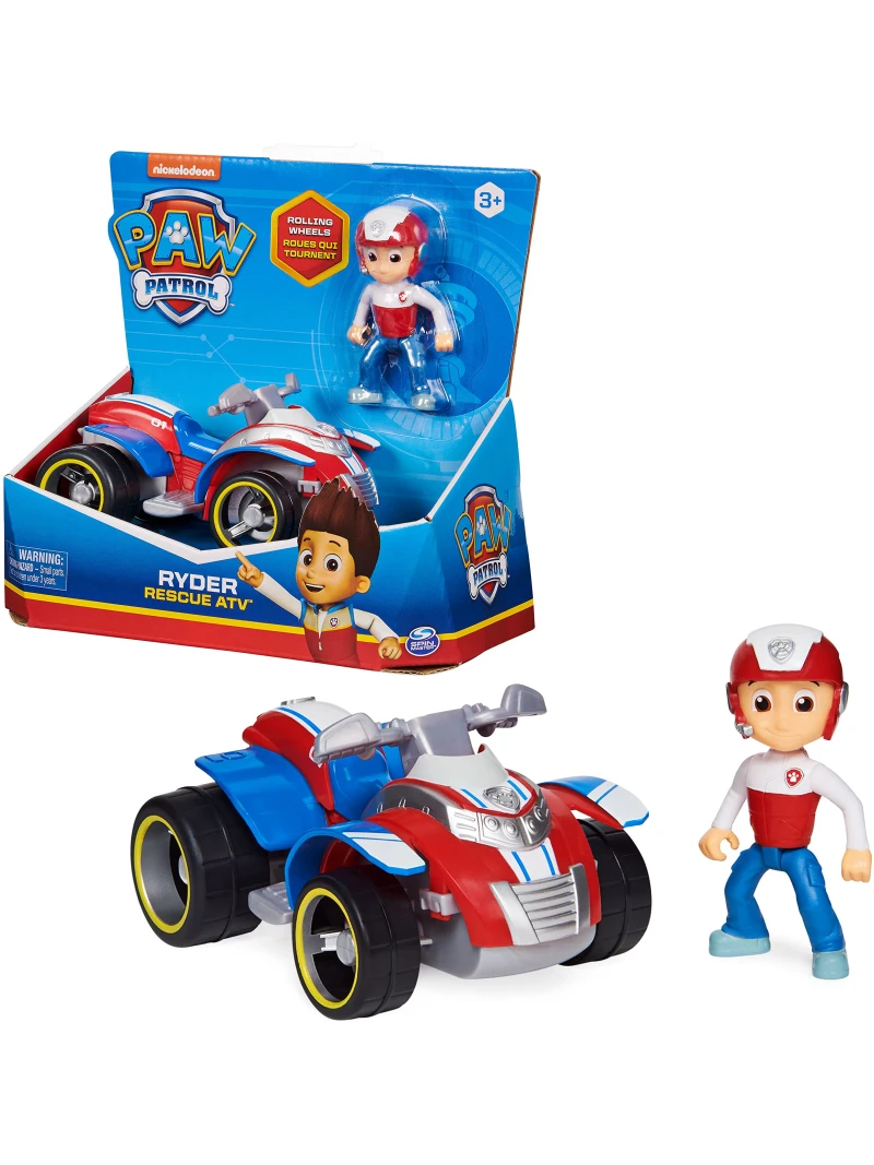 Véhicule Ryder Pat'Patrouille avec Figurine 15 cm