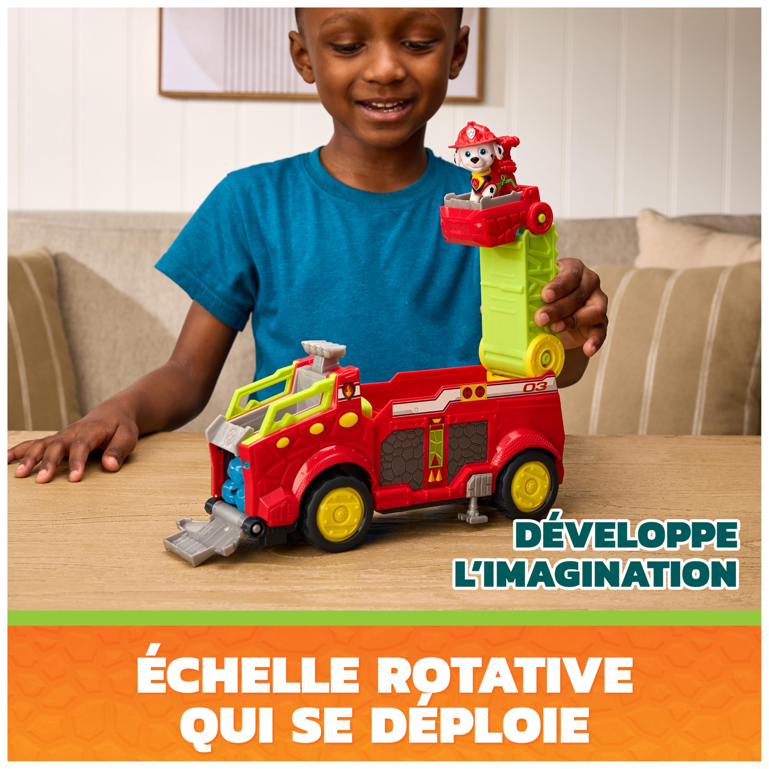 Camion Pompiers Marcus Pat'Patrouille Mission Dino – Image 4