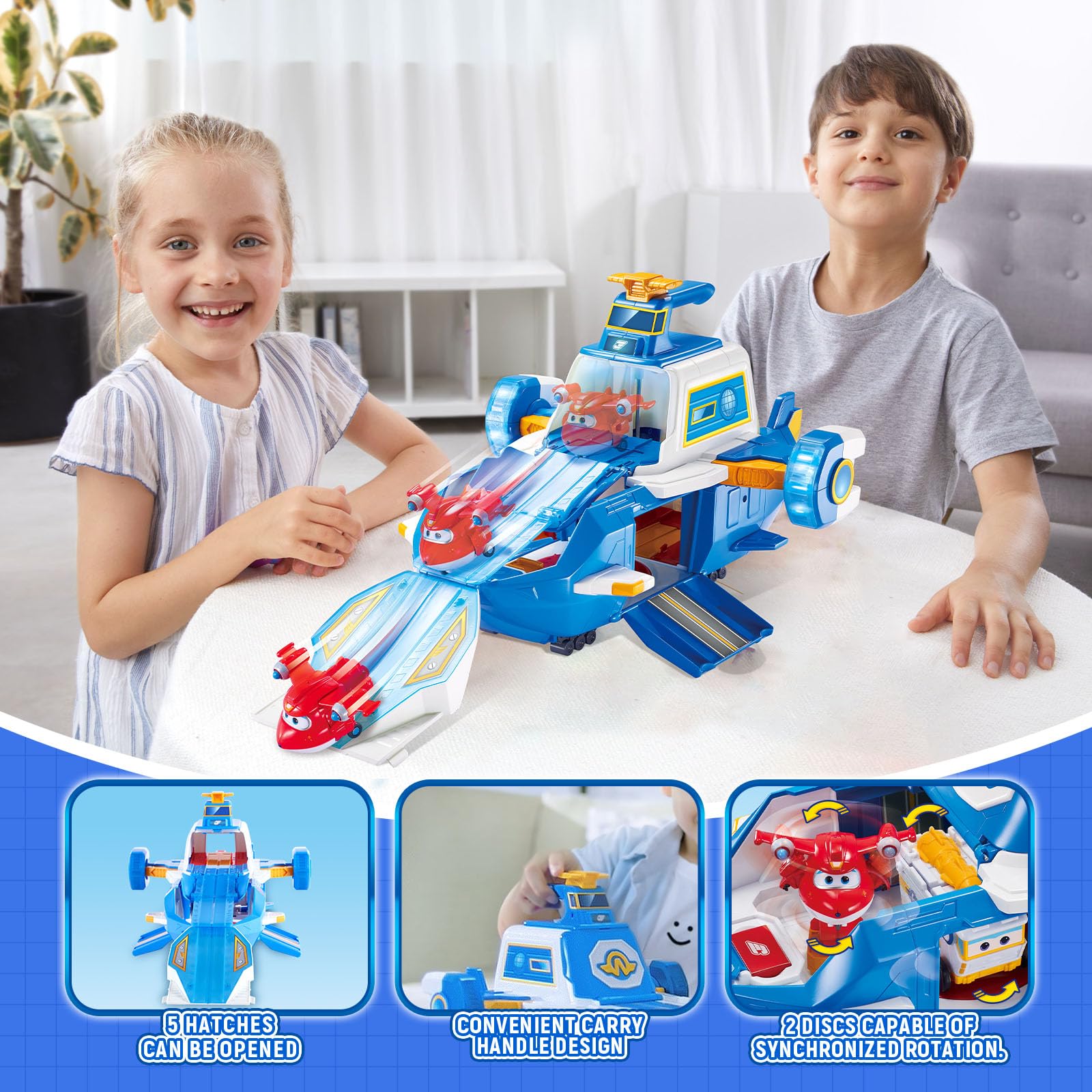 Aéroport Super Wings Saison 5 avec 2 Figurines TAB - Jouet Enfant 3-8 Ans – Image 4